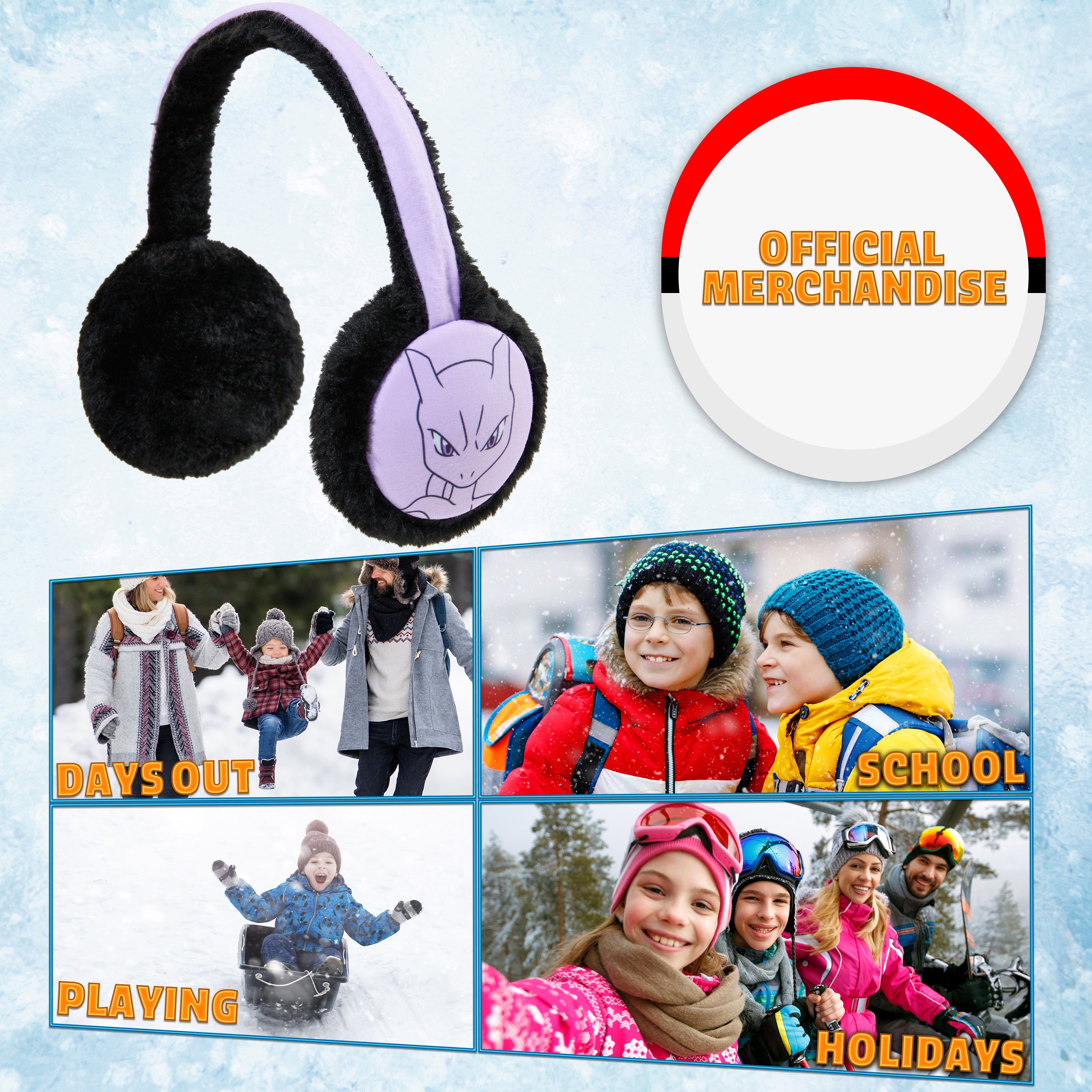 get-trend-pok-mon-cache-oreilles-enfant-hiver-chaud image 3