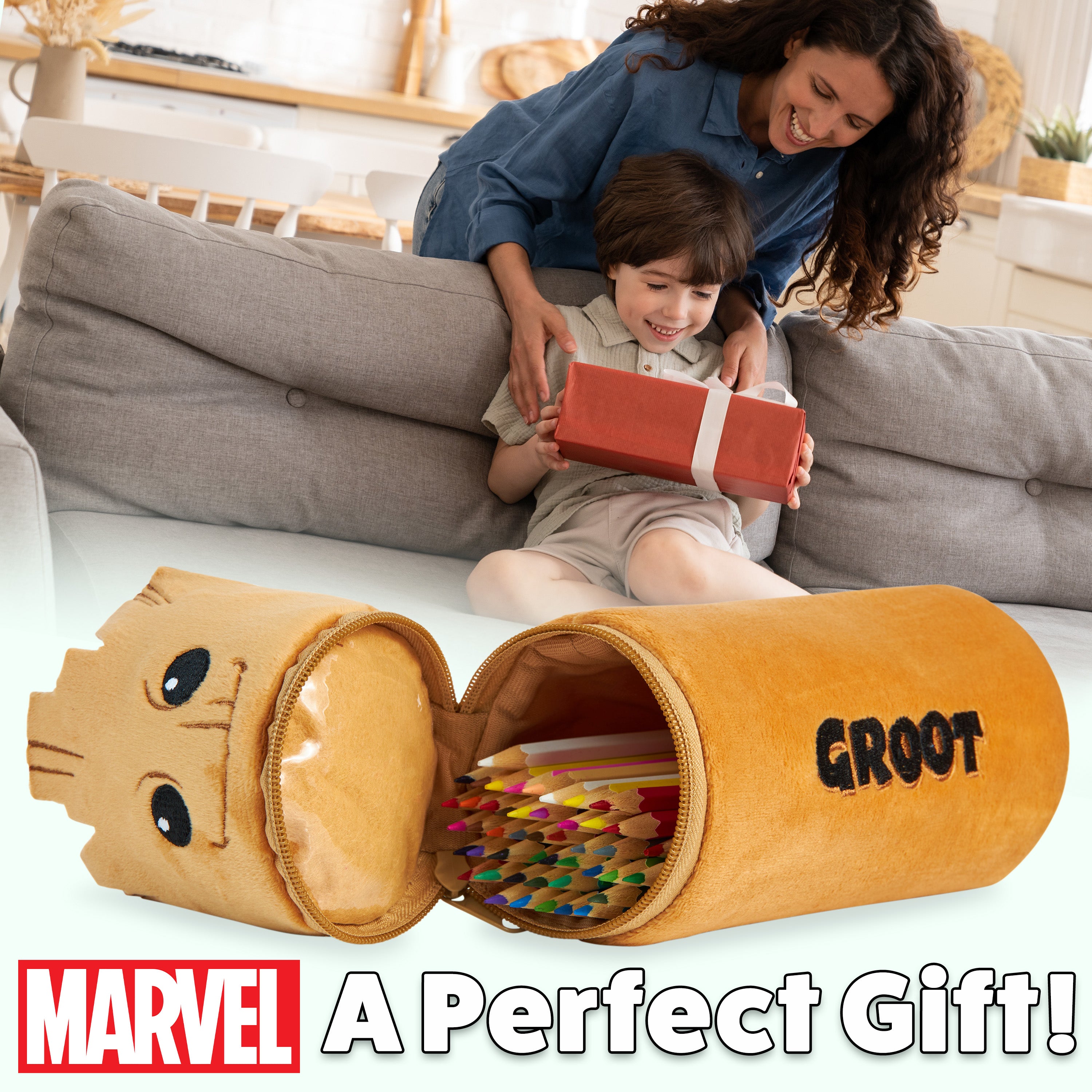 marvel-trousse-garnie-groot-marron-48-crayons image 2