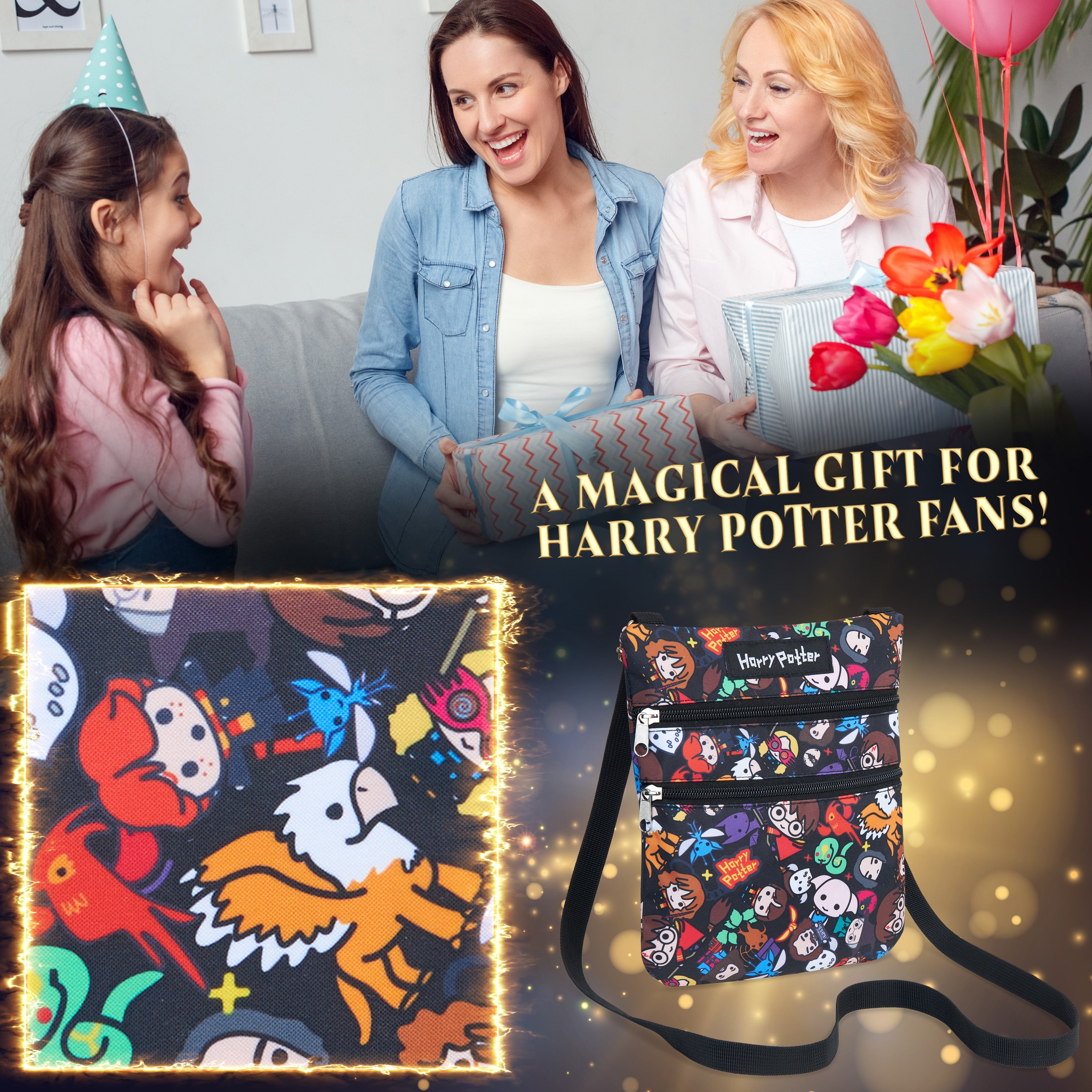 harry-potter-sac-bandouli-re-fille-chibi-23-cm-polyester image 2