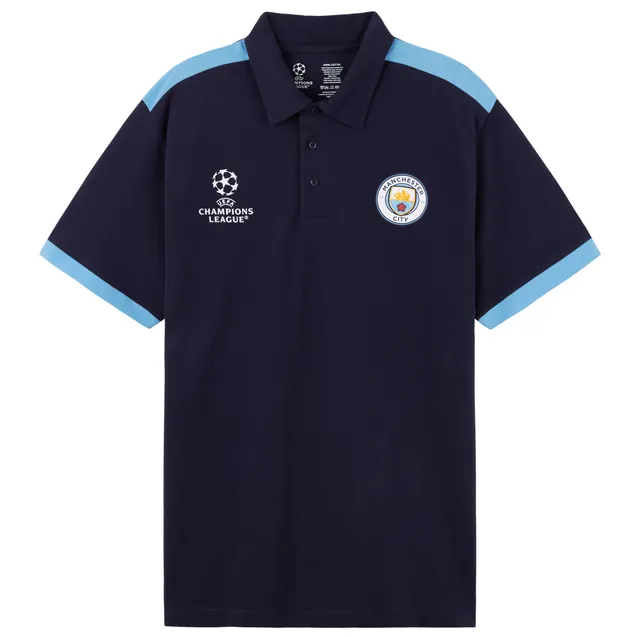 manchester-city-polo-homme-manches-courtes-bleu-taille-m image 1