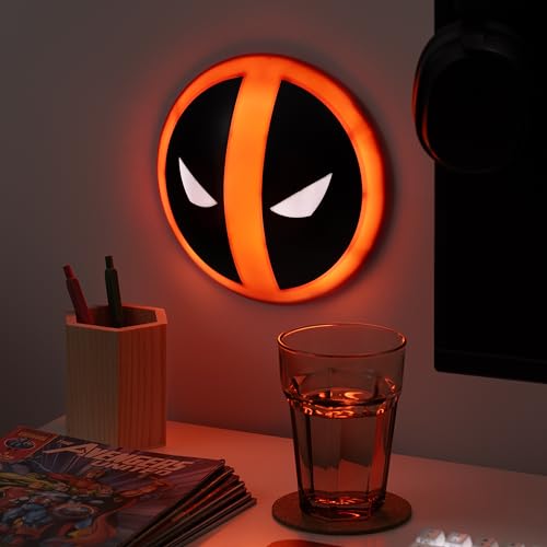 marvel-deadpool-lampe-tactile-masque-logo-chambre-gamer-2-couleurs image 7