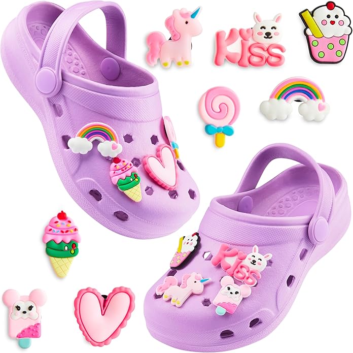 citycomfort-sabots-enfant-breloques-bleu-1-2-uk image 3