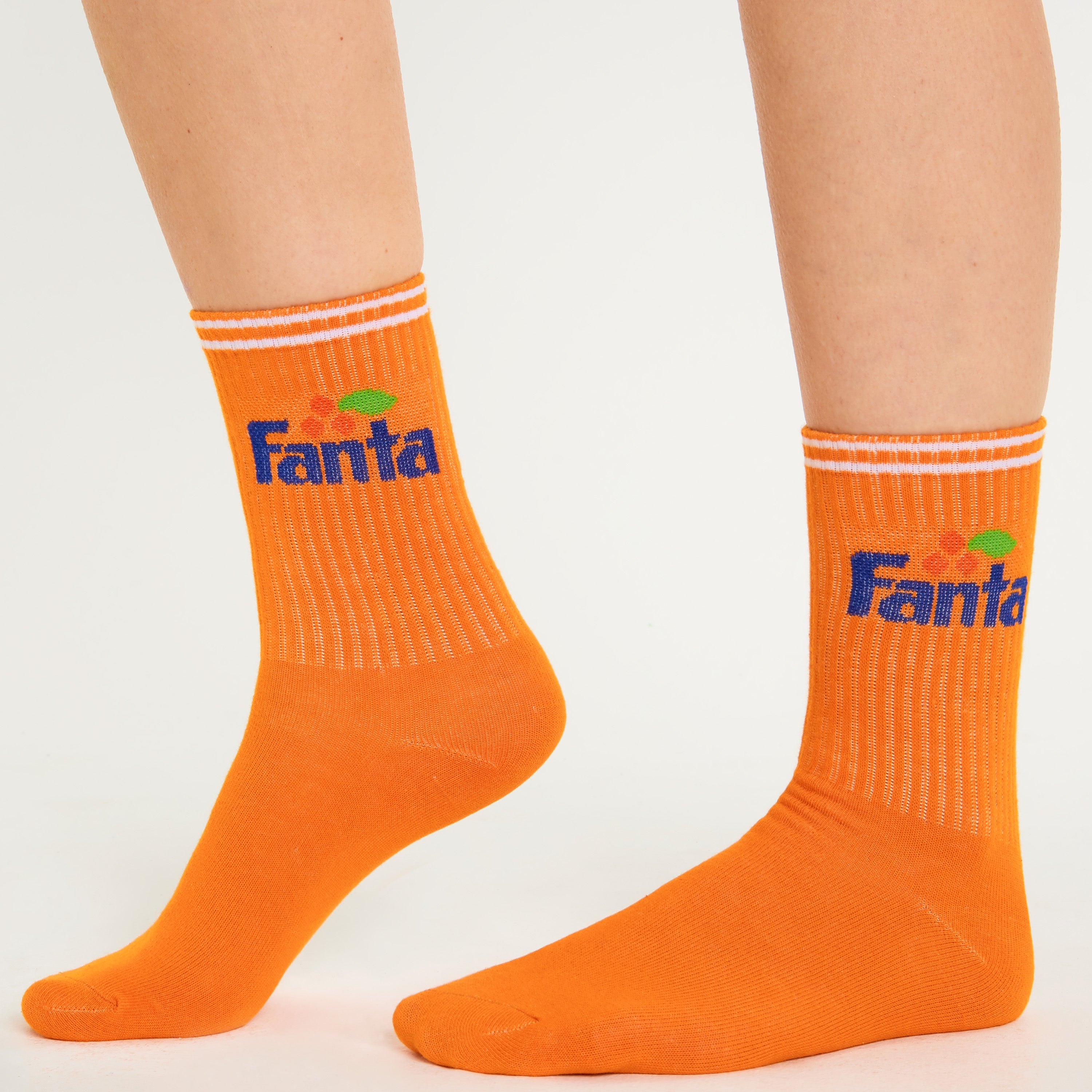coca-cola-chaussettes-coton-lot-5-mi-mollet-fun-adulte image 5