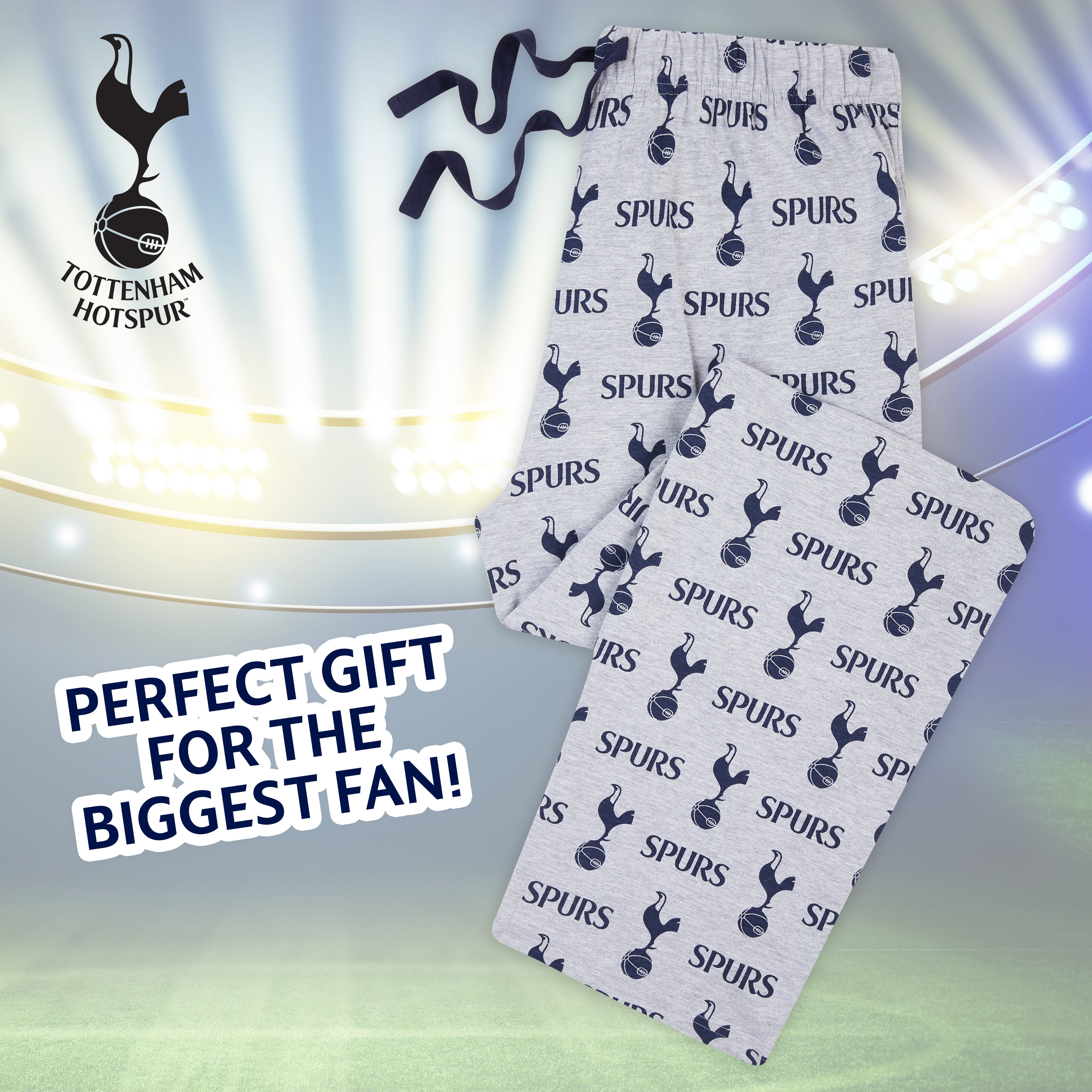 tottenham-pyjama-bas-homme-ado-s-3xl-spurs image 3