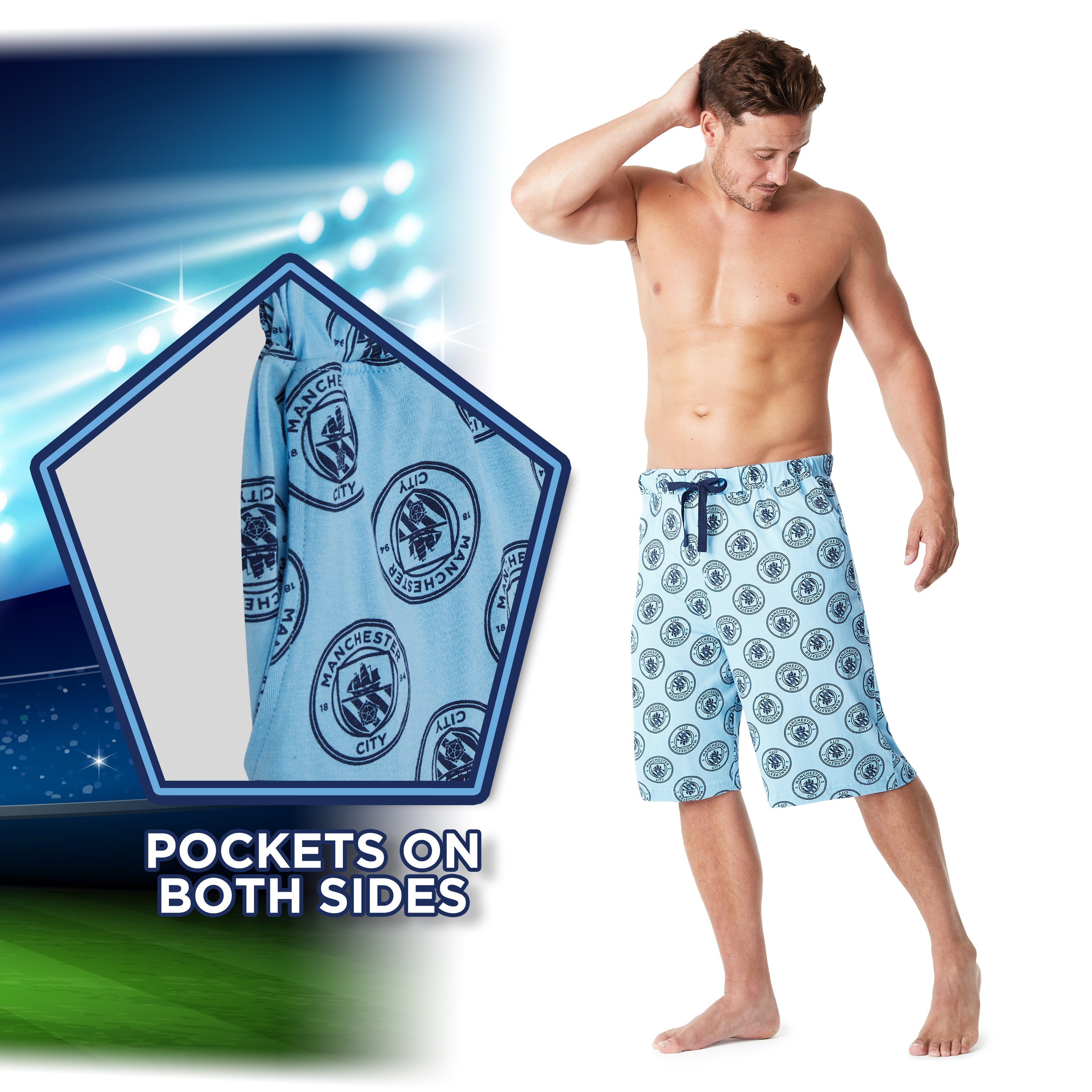 manchester-city-short-homme-coton-lot-2-sky-blue-taille-l image 5