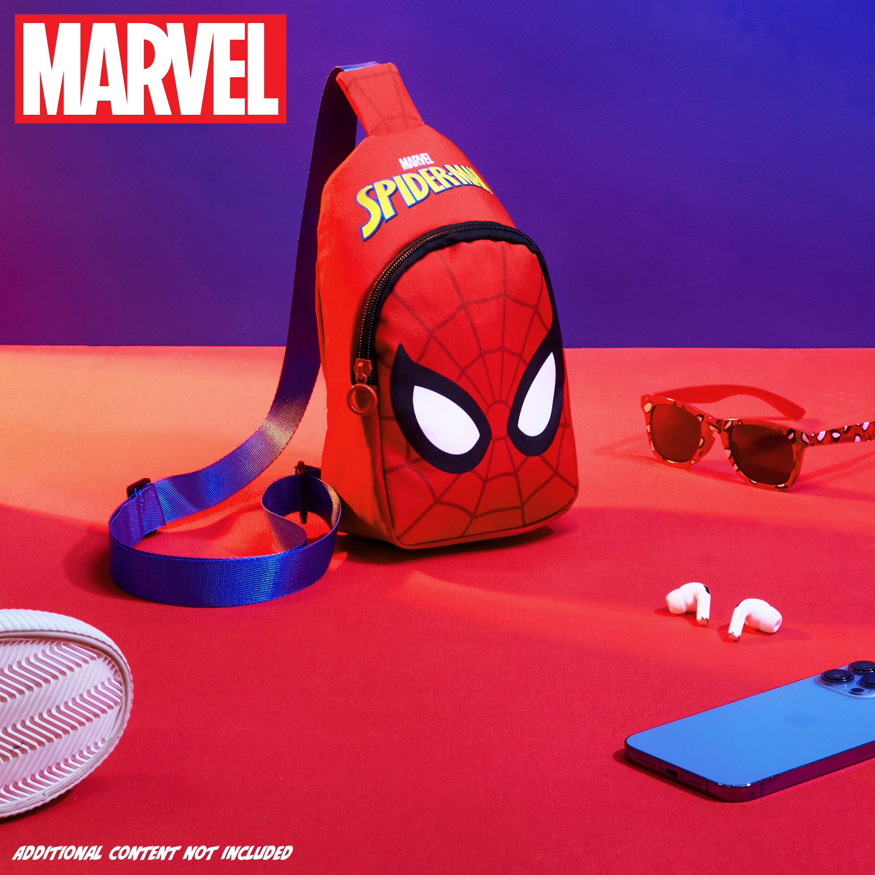 marvel-spiderman-sac-bandouli-re-gar-on-r-glable-officiel image 2