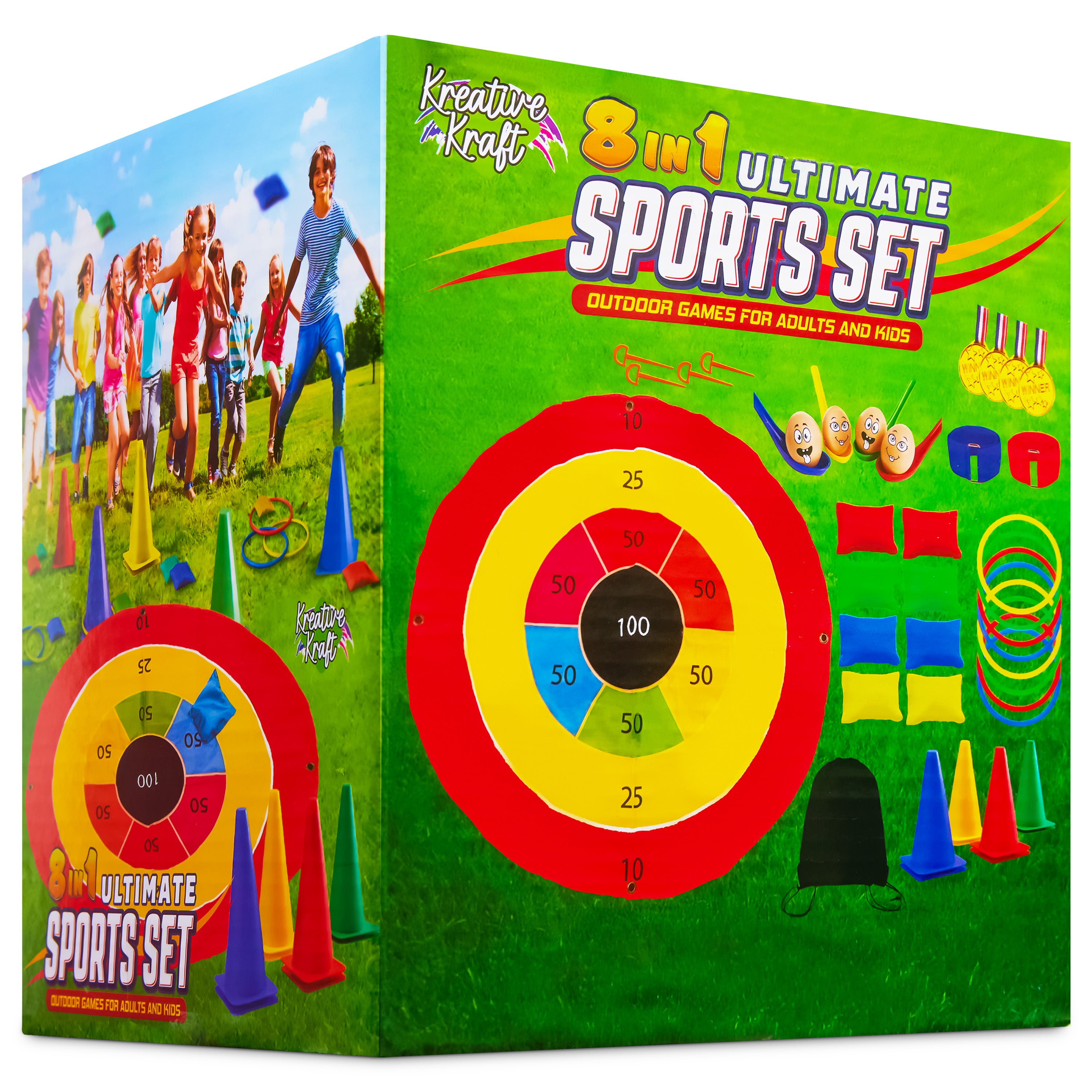 kreativekraft-jeux-de-jardin-ext-rieur-8-en-1-famille image 1