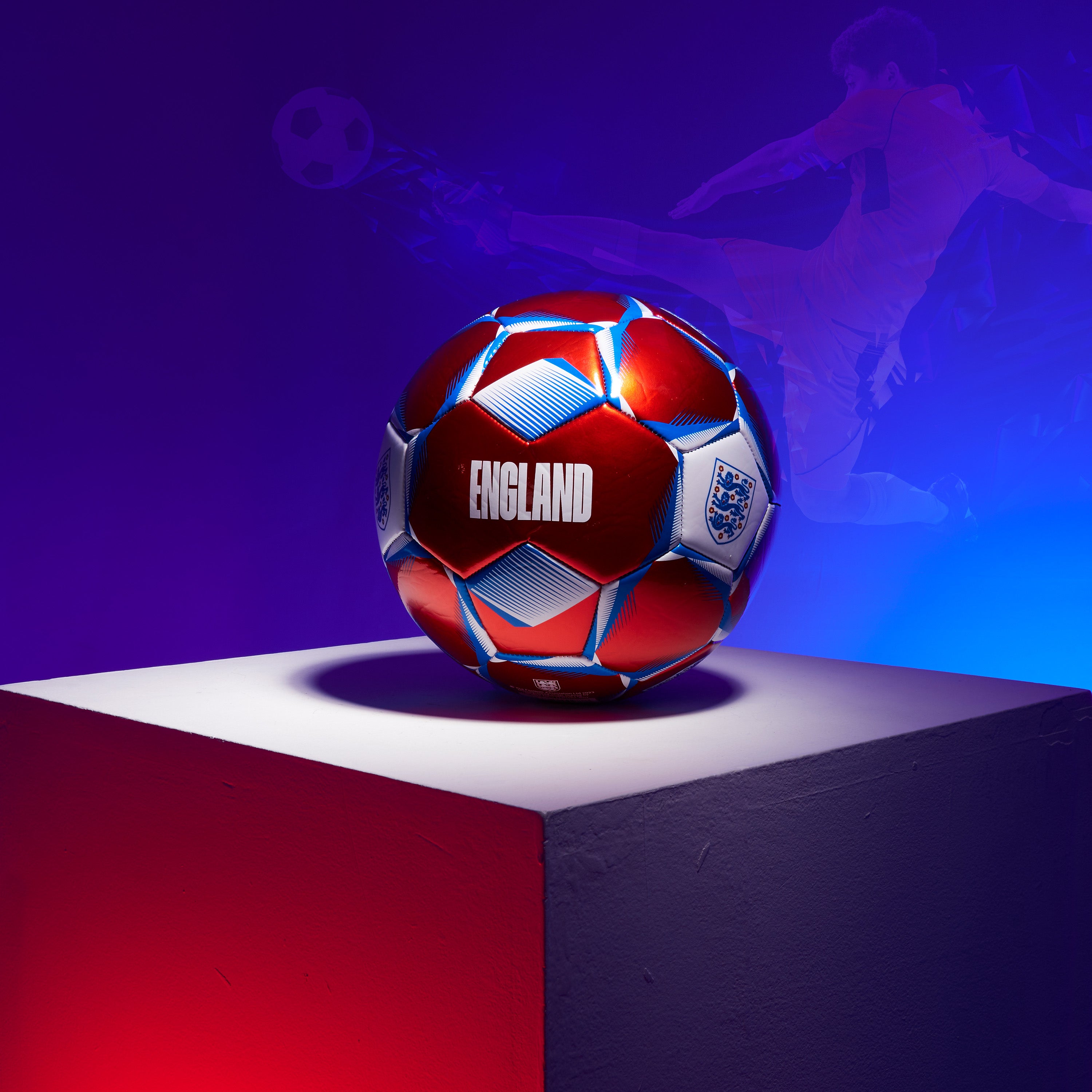 get-trend-england-fa-ballon-foot-taille-5-bleu image 8