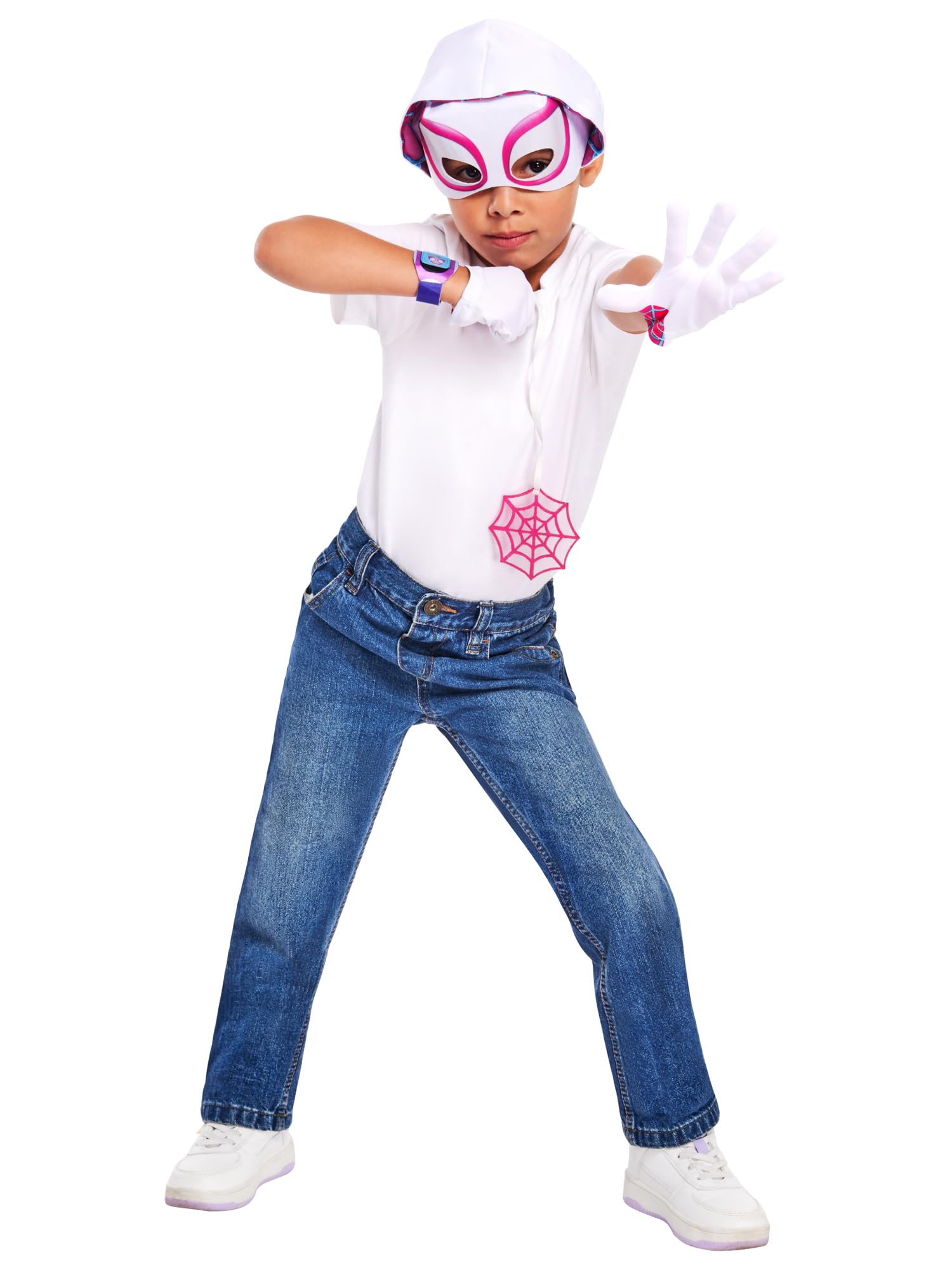 rubie-s-marvel-ghost-spider-kit-d-guisement-4-accessoires-taille-unique image 2
