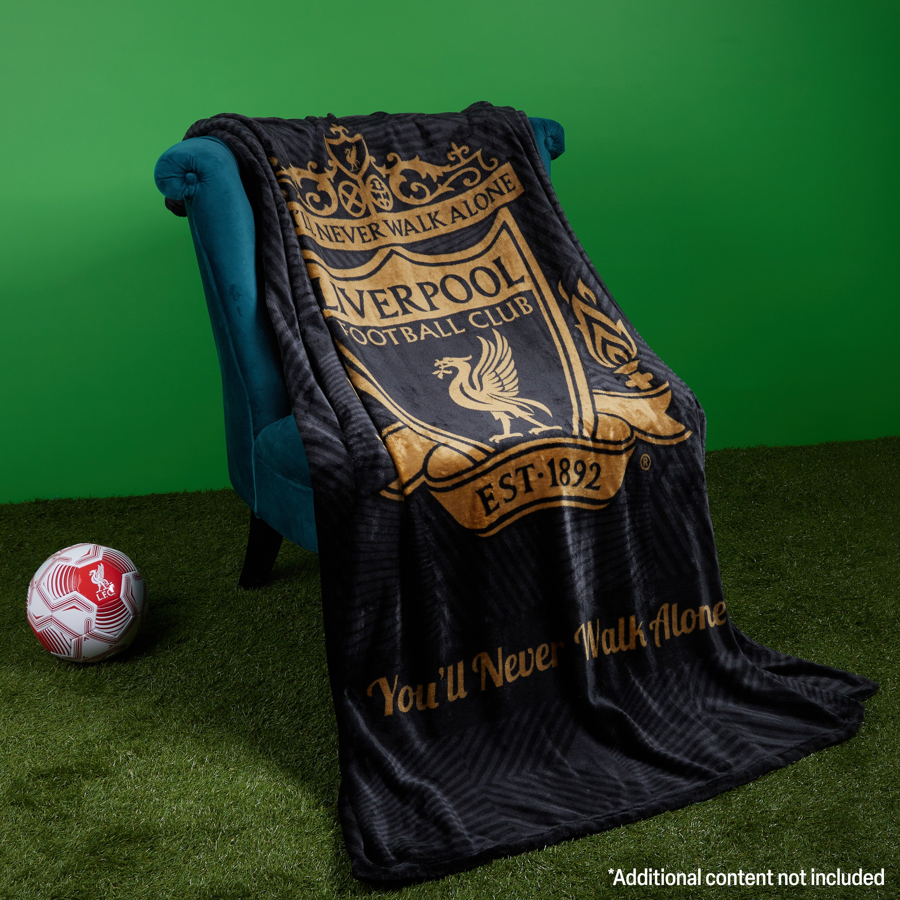 liverpool-fc-plaid-polaire-noir-125x150-cm image 2