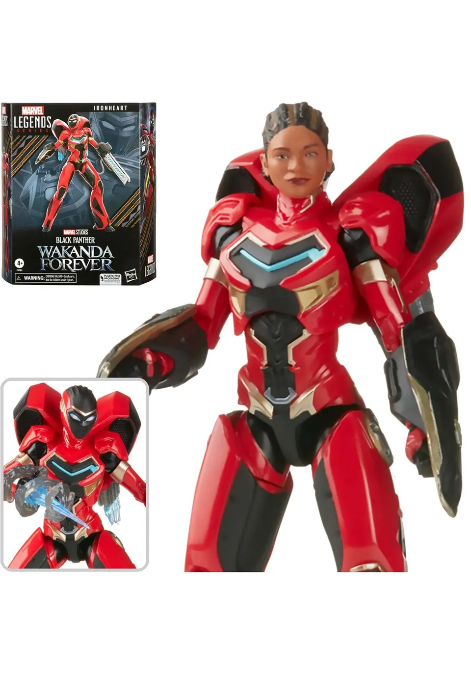 hasbro-marvel-legends-ironheart-wakanda-forever-figurine-15-cm-f5783 image 1