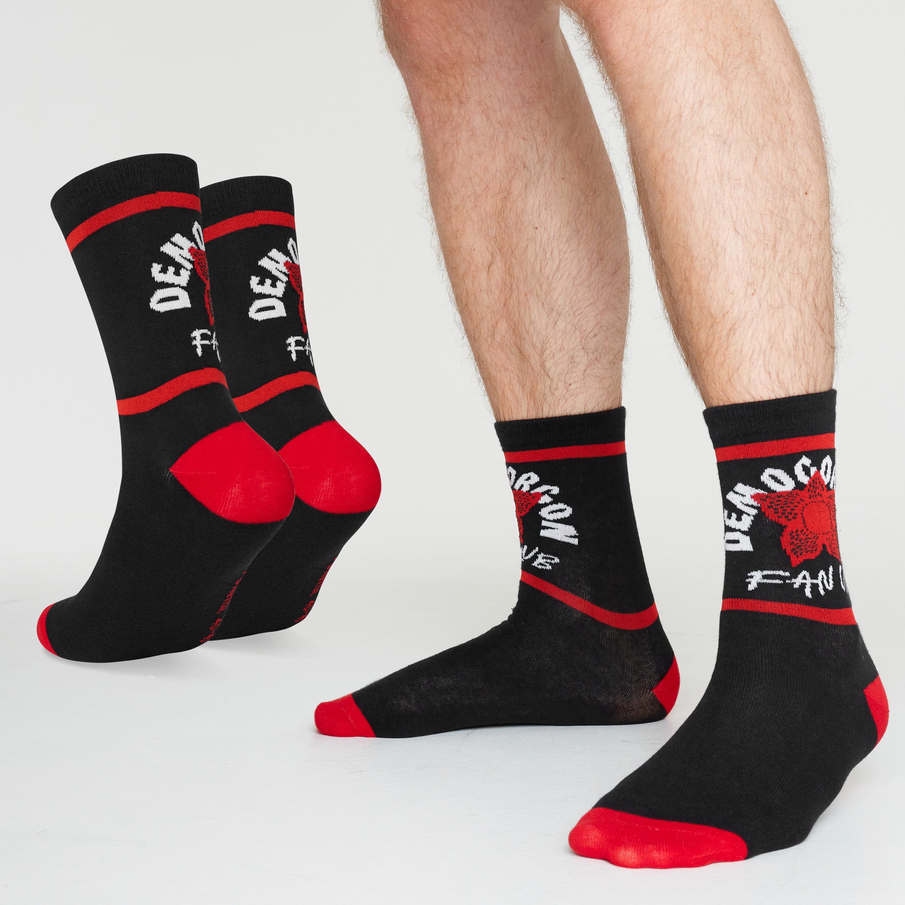 stranger-things-lot-5-chaussettes-homme-coton-39-44 image 4