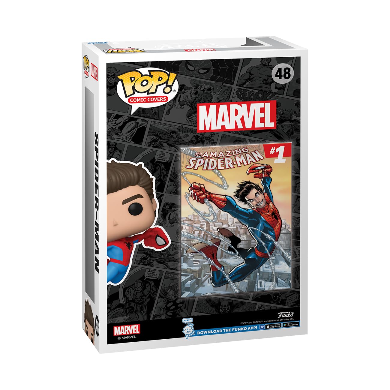funko-pop-comic-cover-amazing-spider-man-figurine-vinyle image 3