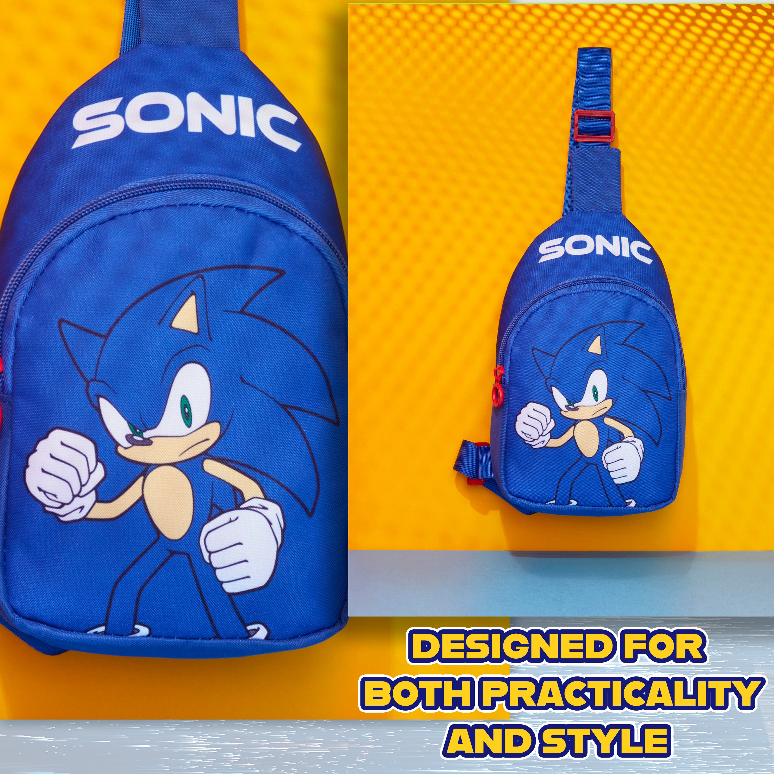 sonic-sac-bandouli-re-enfant-bleu-compartiment-zipp-sangle-r-glable image 5