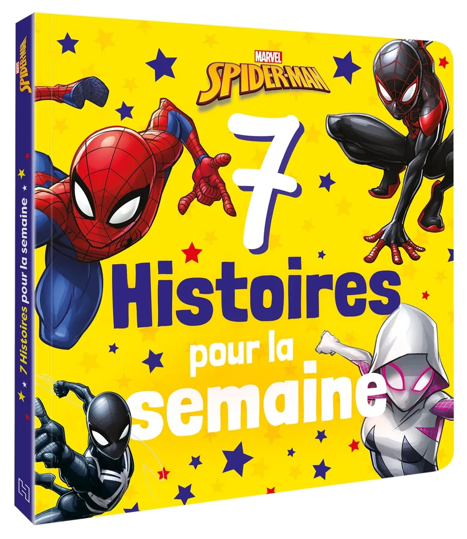 marvel-spider-man-7-histoires-pour-la-semaine-livre-enfant-vol-2 image 1