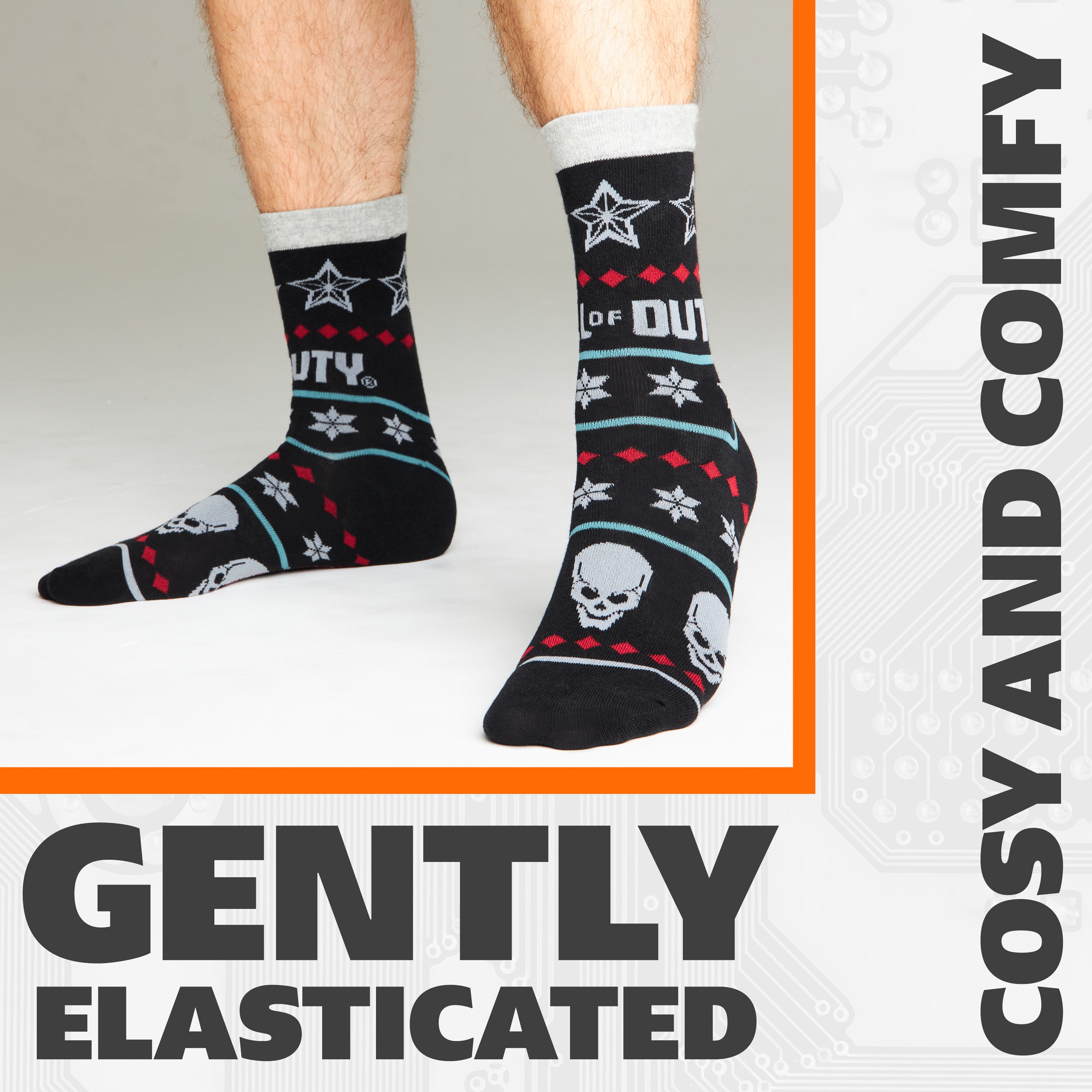 get-trend-call-of-duty-chaussettes-homme-lot-5-coton image 4