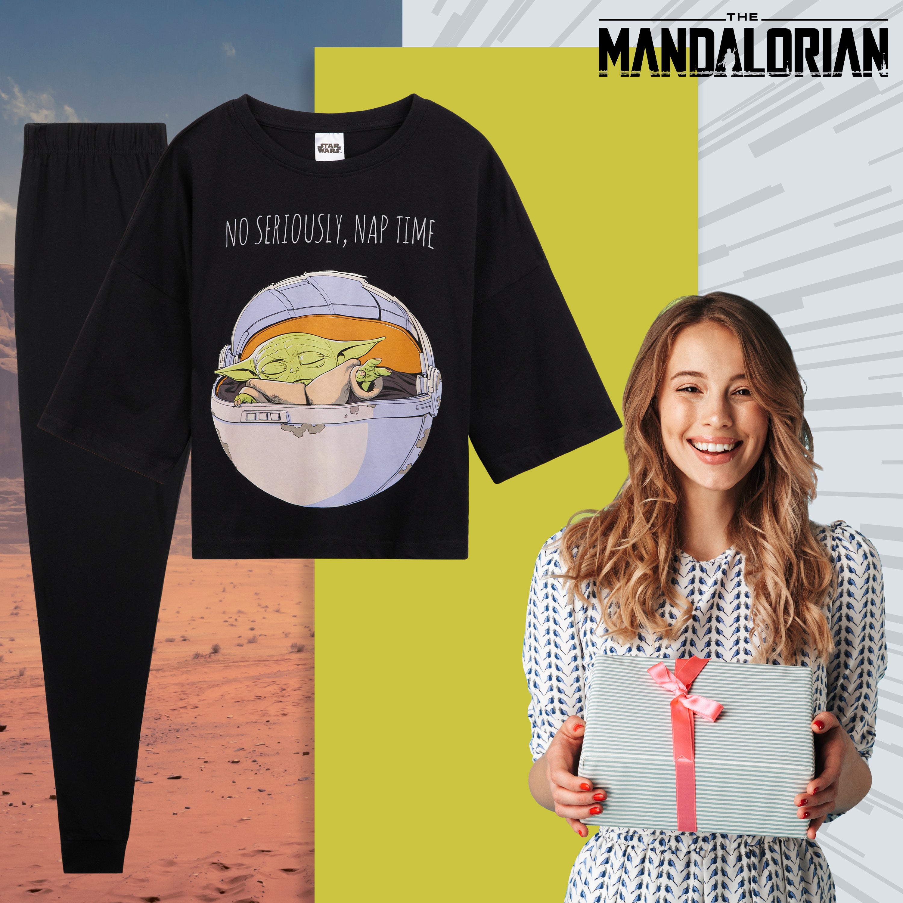 get-trend-women-pyjama-femme-coton-baby-yoda-mandalorian-s image 7