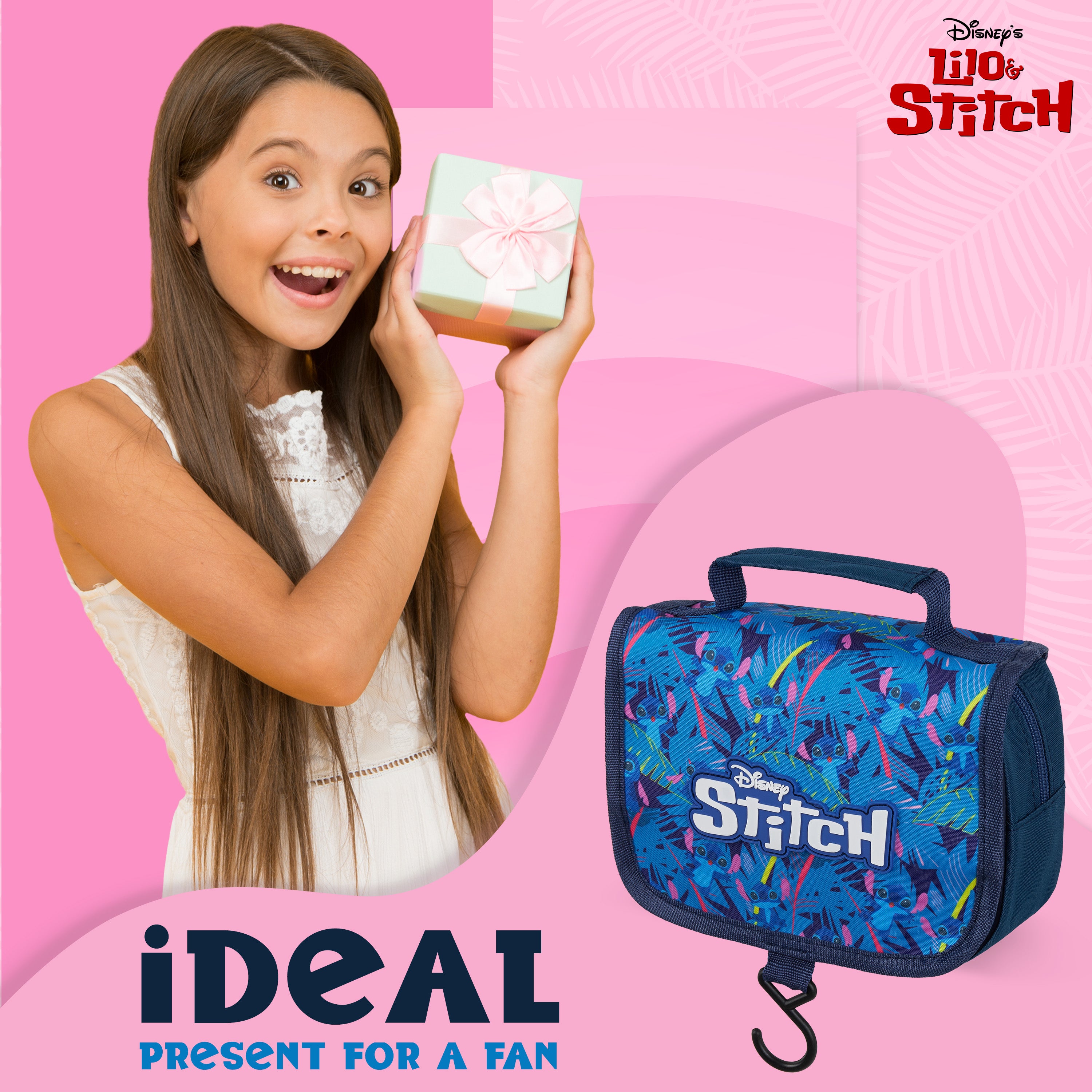 disney-stitch-trousse-de-toilette-suspendue-bleue-crochet image 3