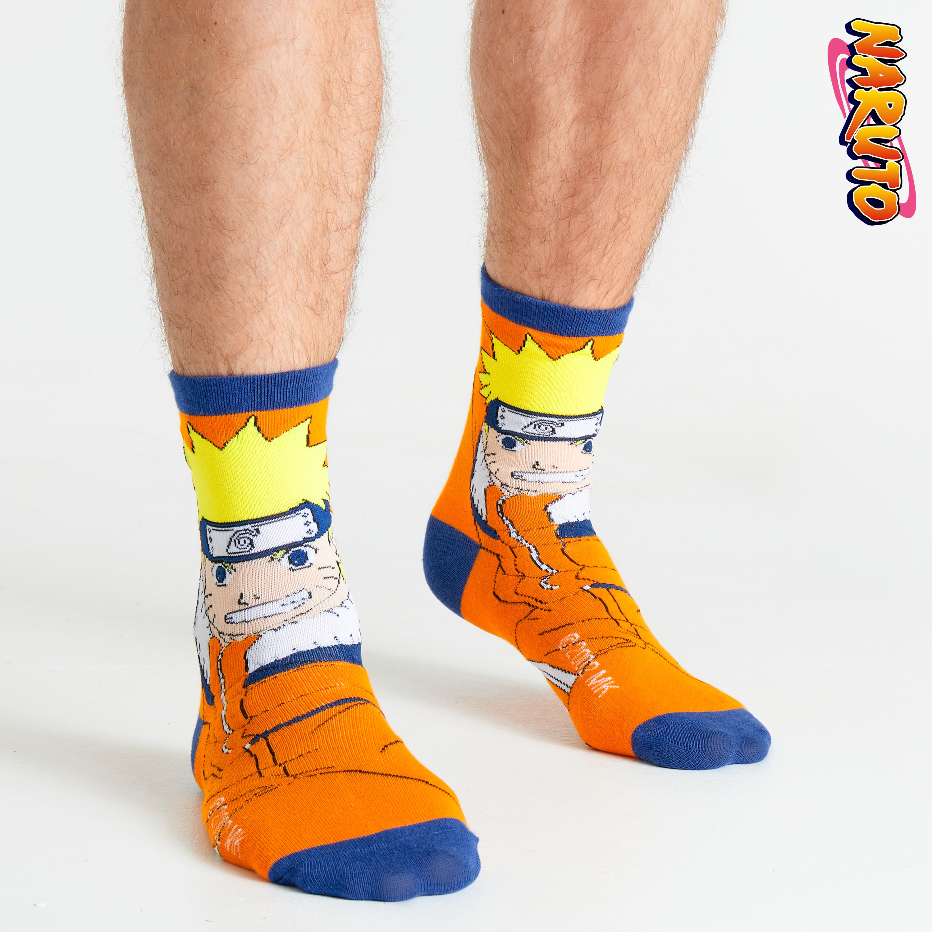naruto-chaussettes-homme-x5-taille-7-12-coton image 4