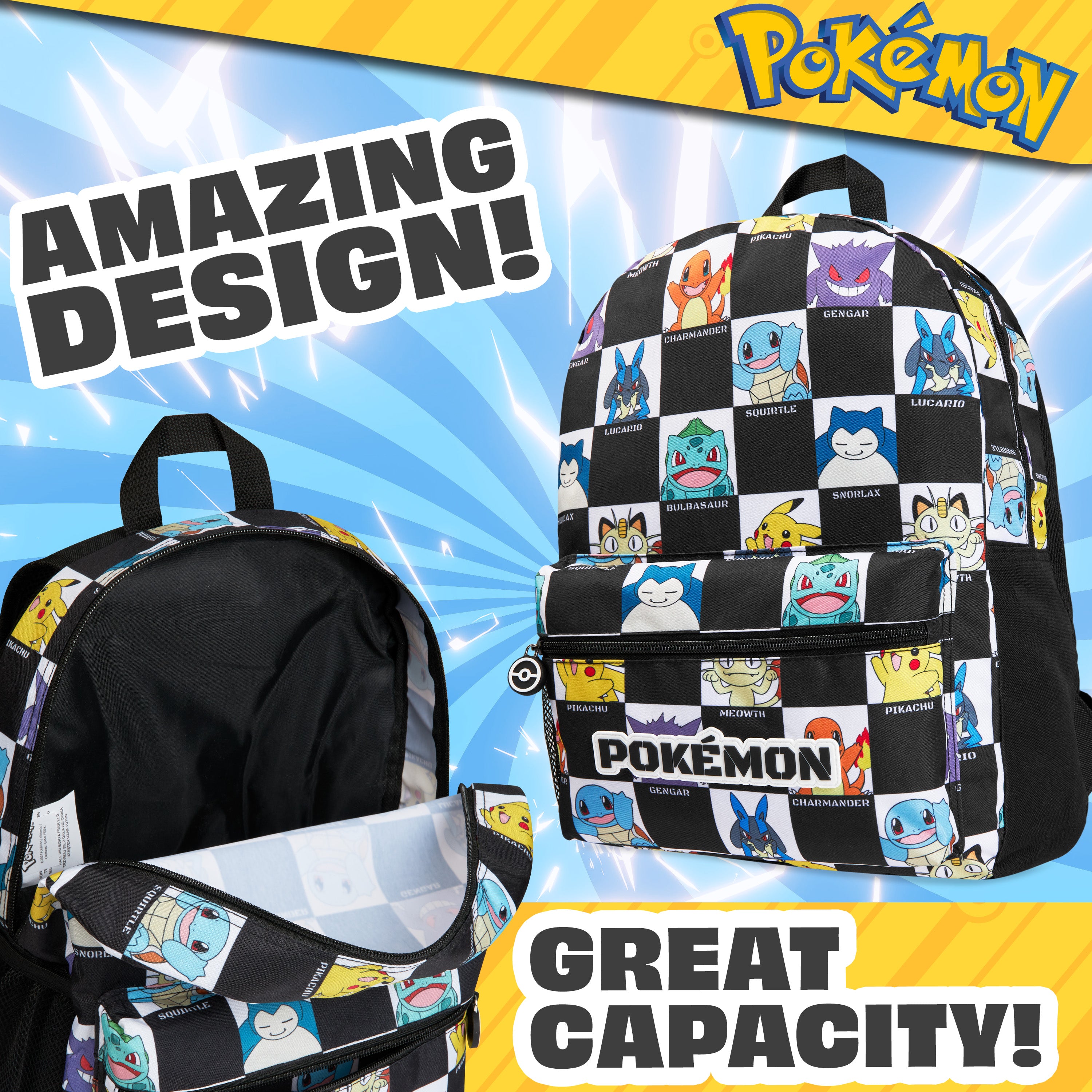 get-trend-school-supplies-pokemon-sac-dos-enfant-poche-gourde image 3
