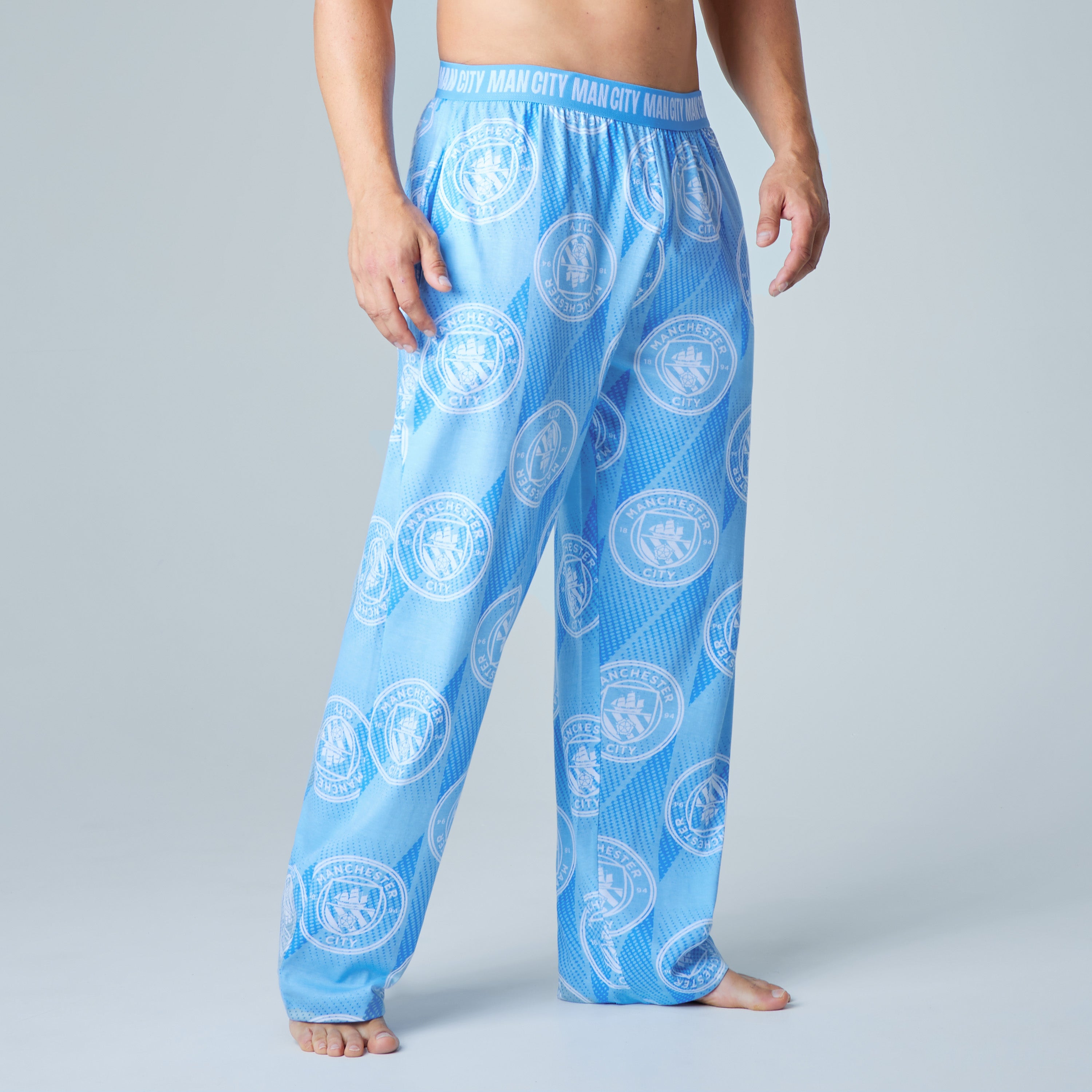 manchester-city-bas-pyjama-homme-coton-taille-s image 5