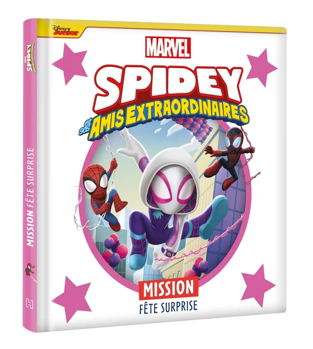marvel-spidey-et-ses-amis-mission-f-te-surprise-livre-enfant image 1