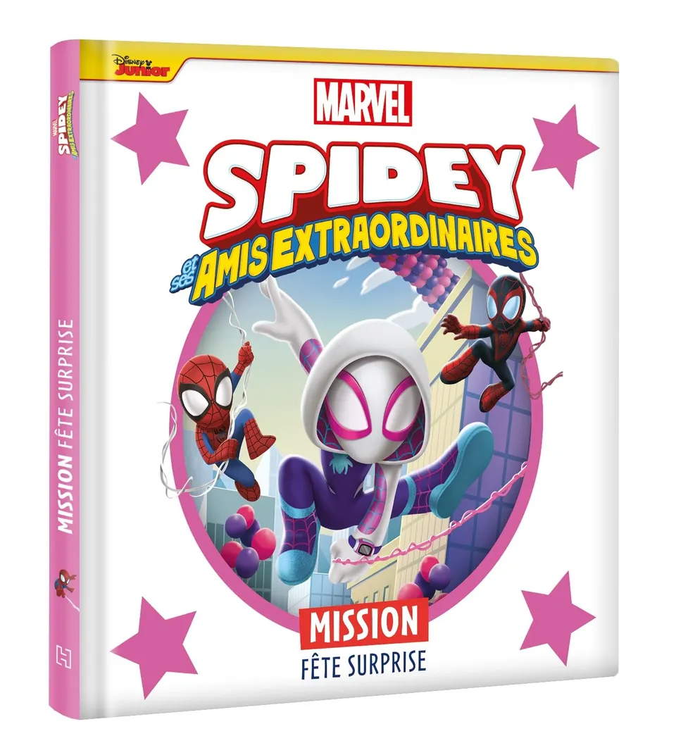 marvel-spidey-et-ses-amis-mission-f-te-surprise-livre-enfant image 1