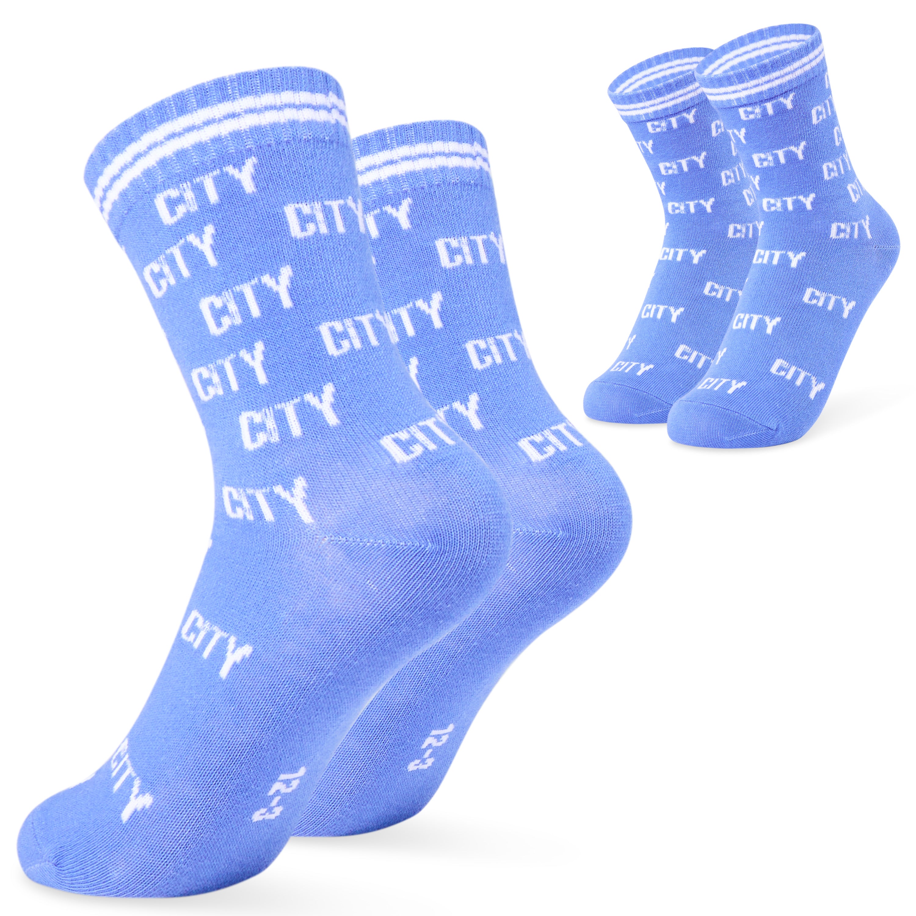 manchester-city-chaussettes-gar-on-lot-5-tige-haute image 4