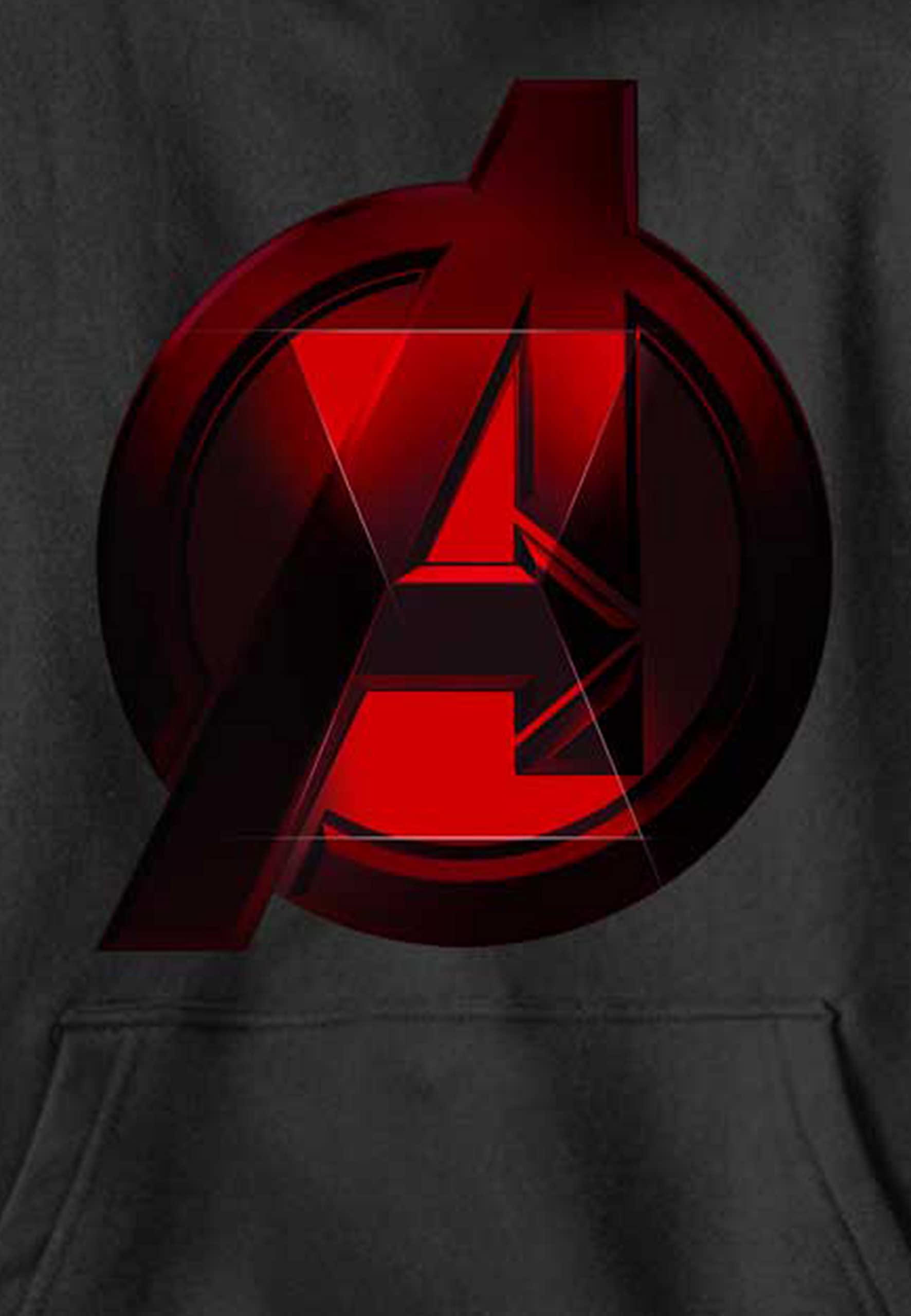 marvel-widow-sweat-capuche-enfant-5-ans-logo-coton image 2