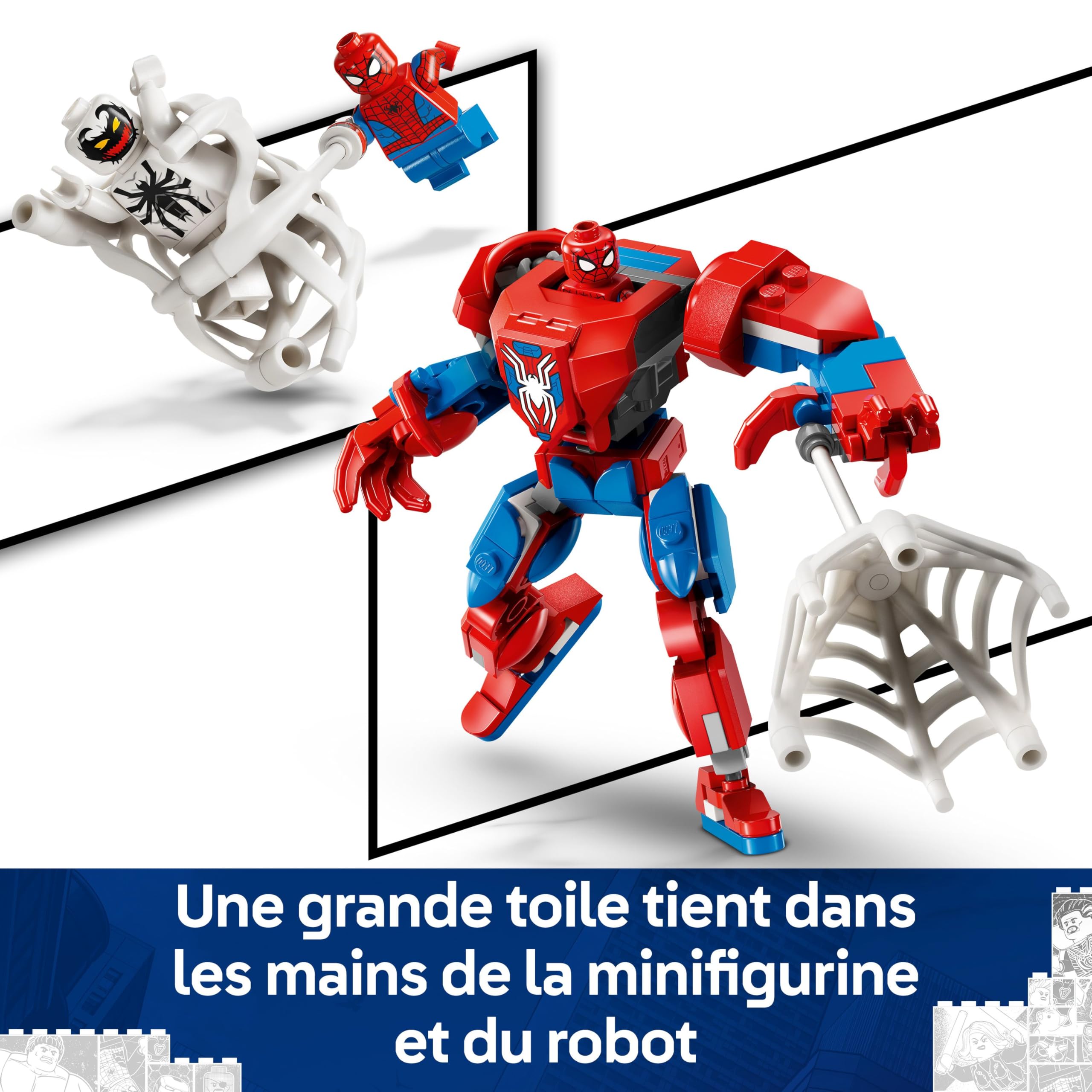 lego-marvel-76308-robot-spider-man-vs-anti-venom-jeu-107-pi-ces image 4