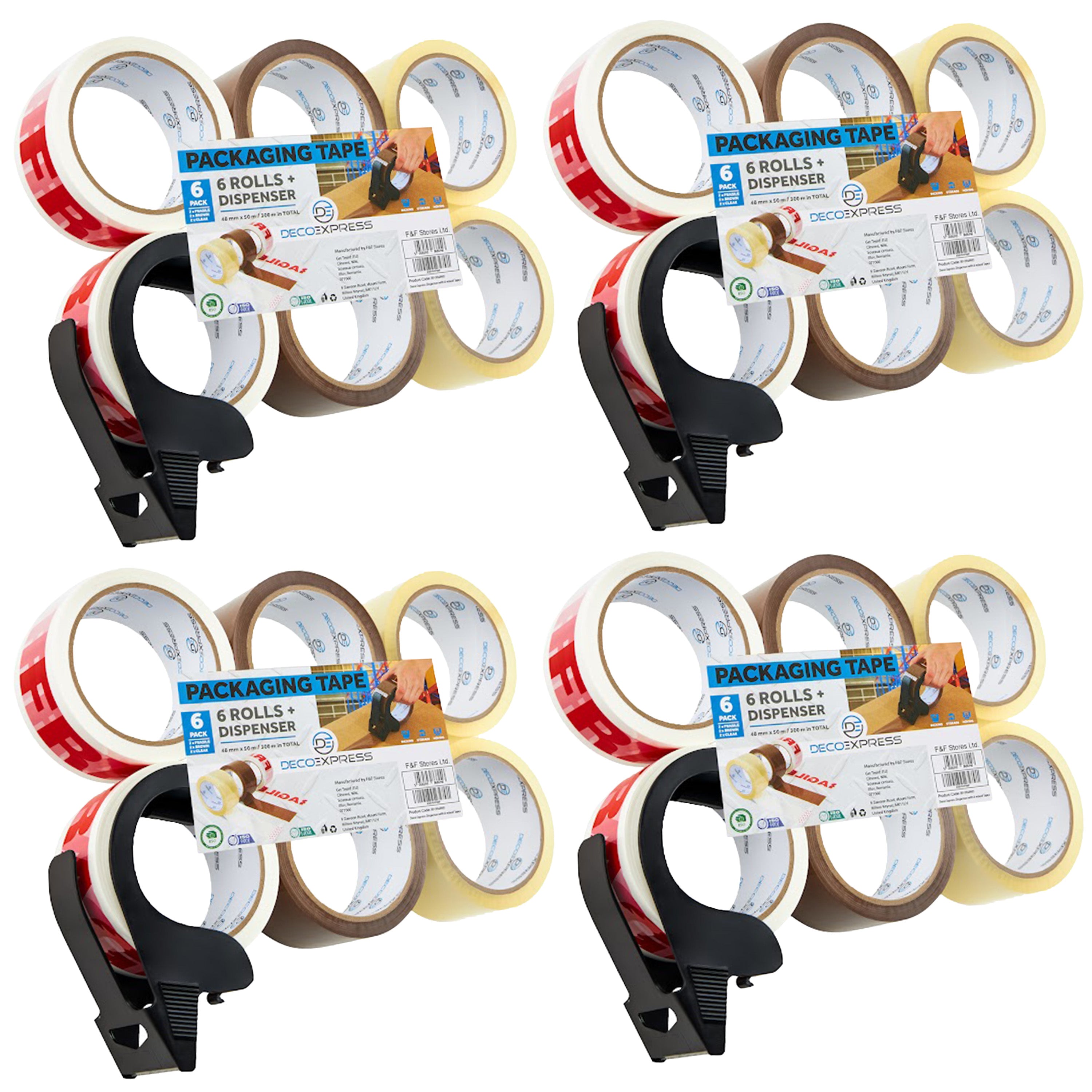 d-vidoir-scotch-emballage-6-rouleaux-mixte-lot-4 image 1