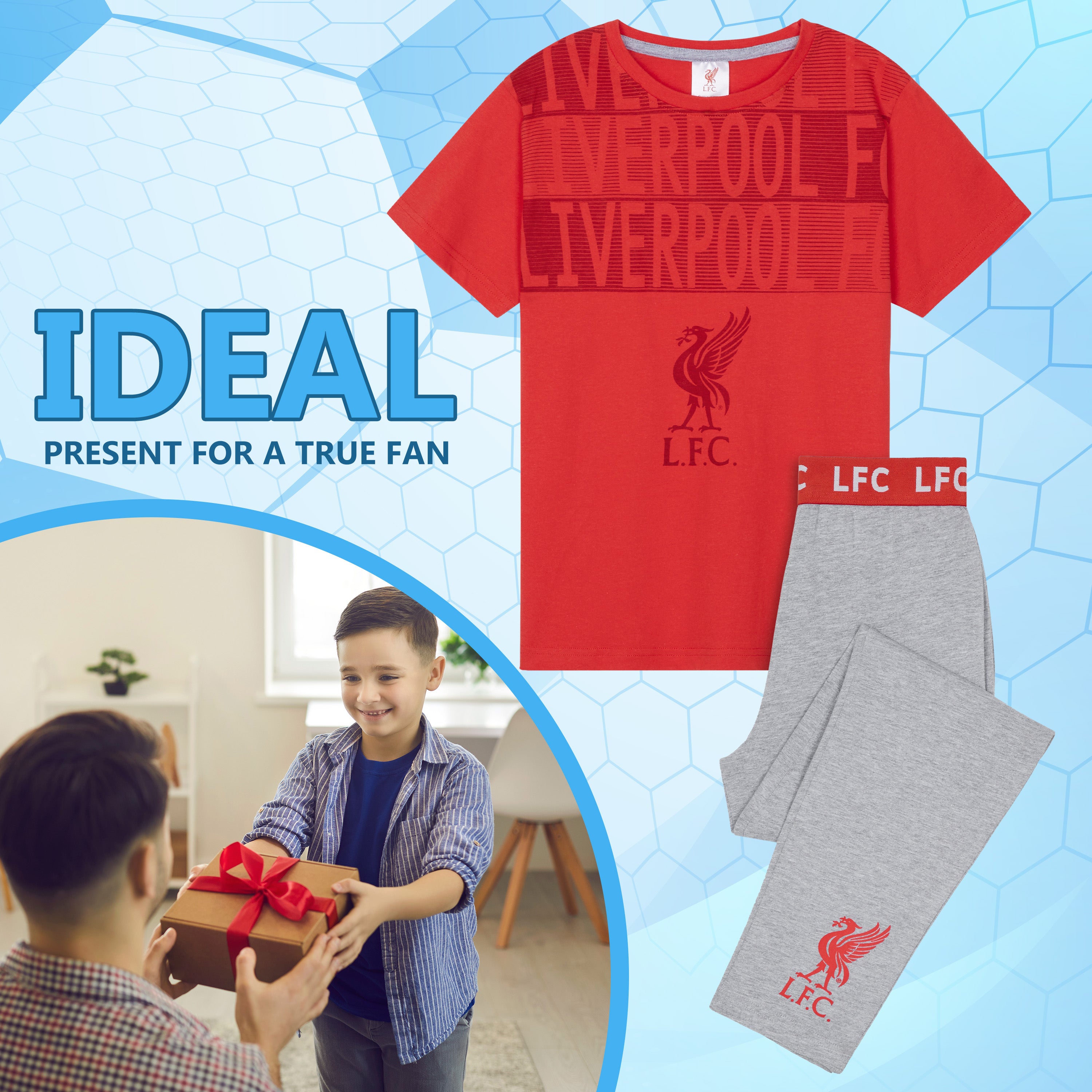 liverpool-fc-pyjama-gar-on-ensemble-coton-5-6-ans image 3