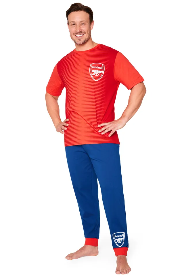 get-trend-arsenal-pyjama-homme-rouge-bleu-taille-m image 1