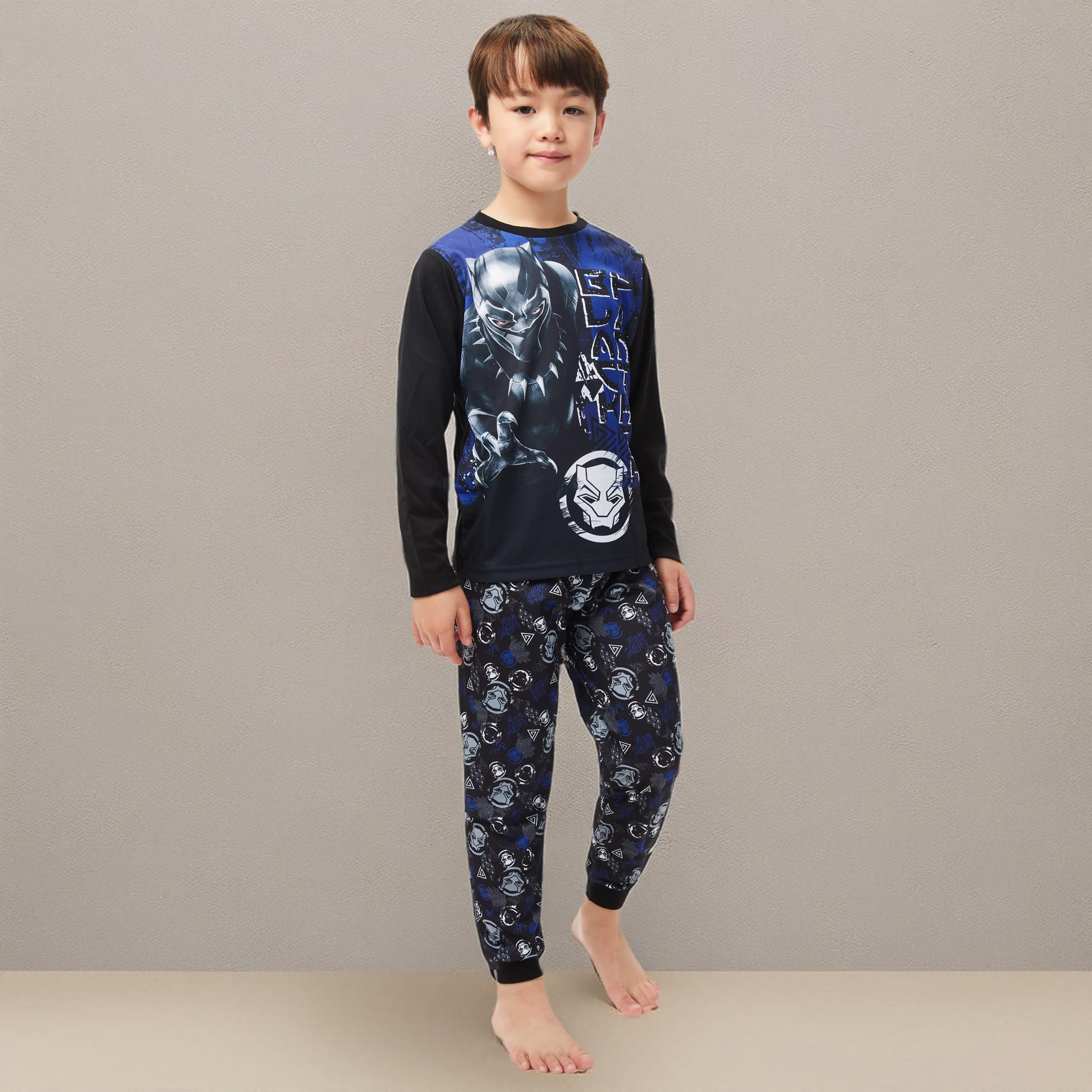 marvel-black-panther-pyjama-gar-on-coton-logo image 7