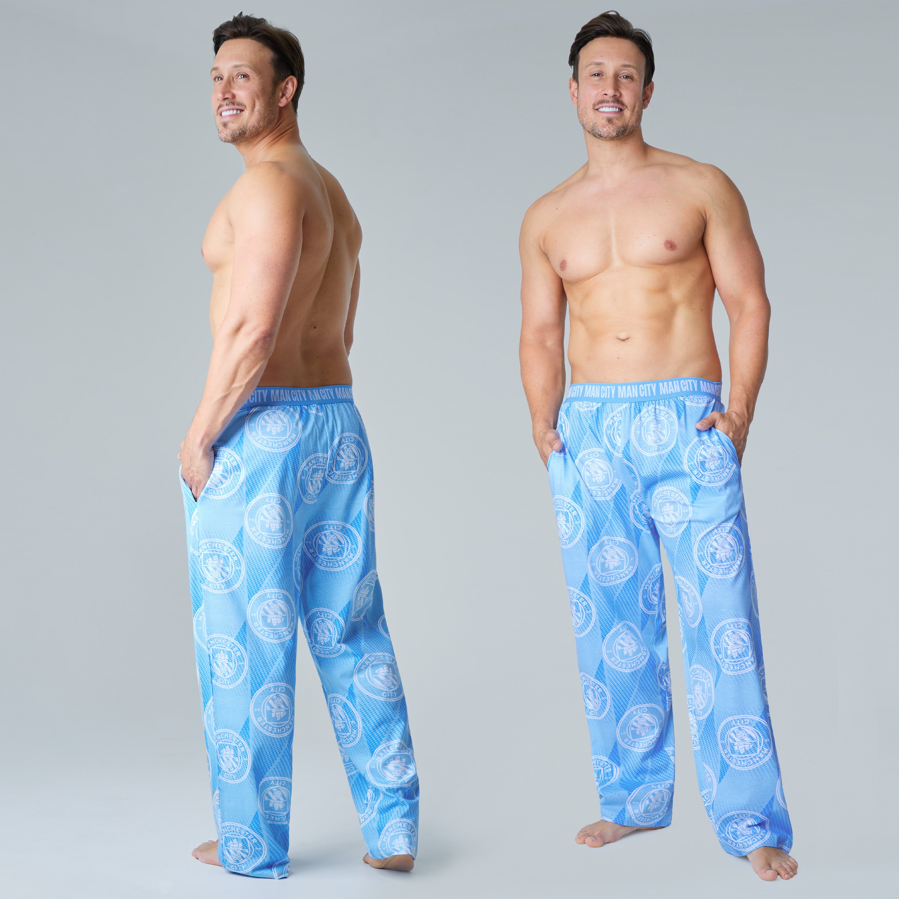 manchester-city-bas-pyjama-homme-coton-taille-s image 4