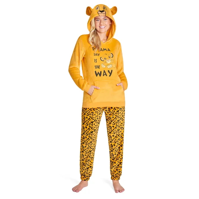 disney-pyjama-femme-polaire-stitch-capuche-oreilles-taille-m image 1