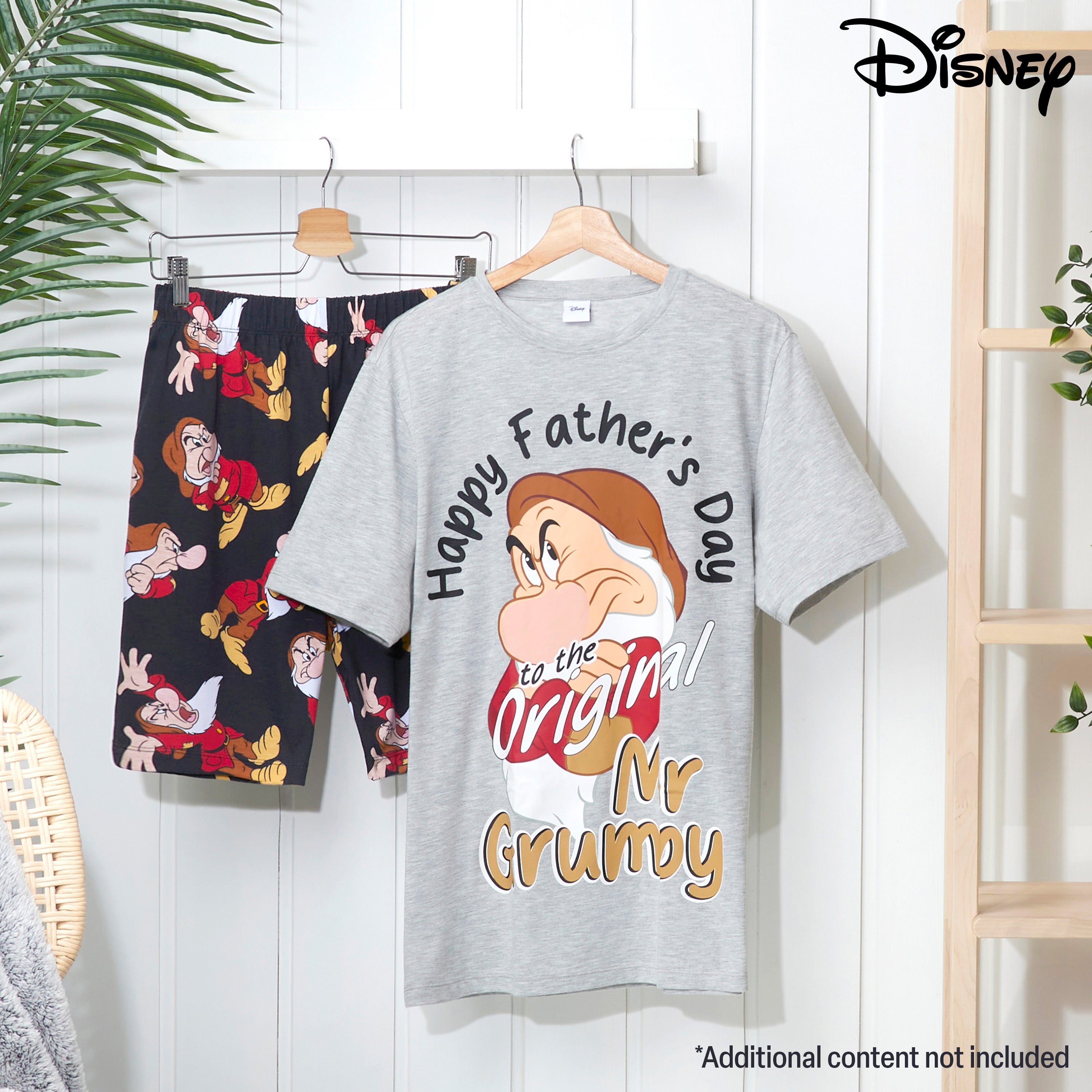 disney-pyjama-court-homme-grincheux-ensemble-2-pi-ces-coton image 3