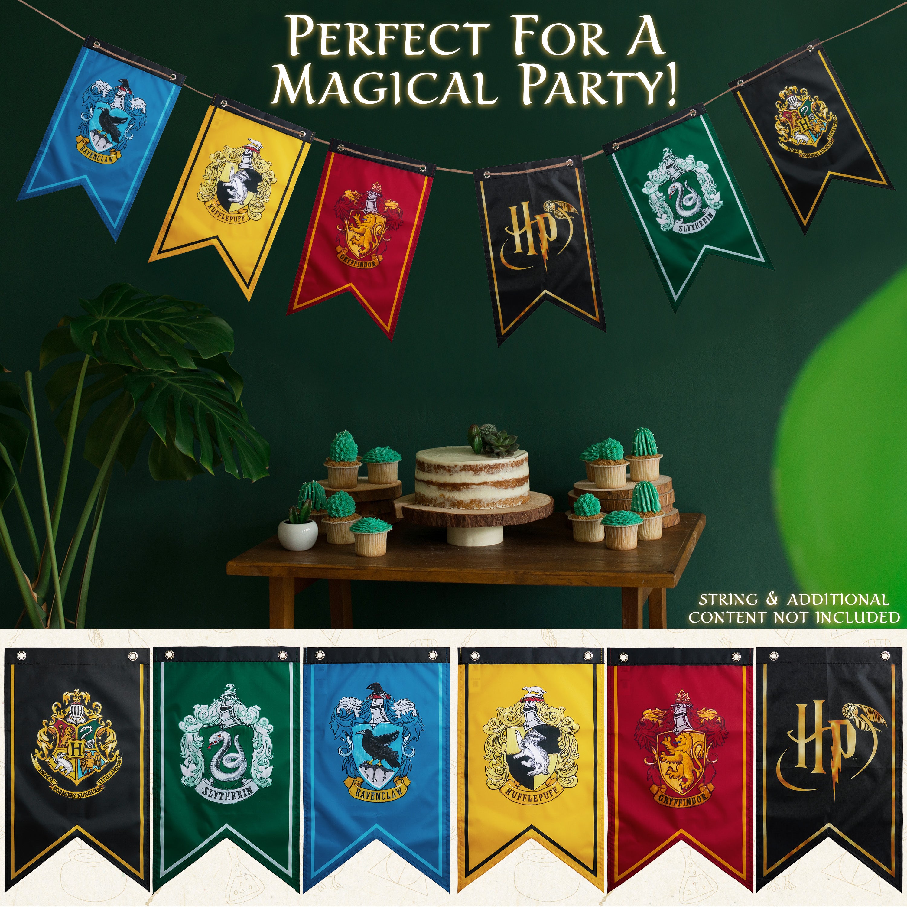 get-trend-boys-harry-potter-guirlande-fanions-maisons-6-pi-ces image 5