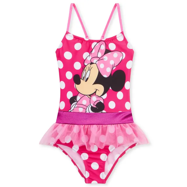 disney-minnie-mouse-maillot-de-bain-fille-1-pi-ce-piscine image 1