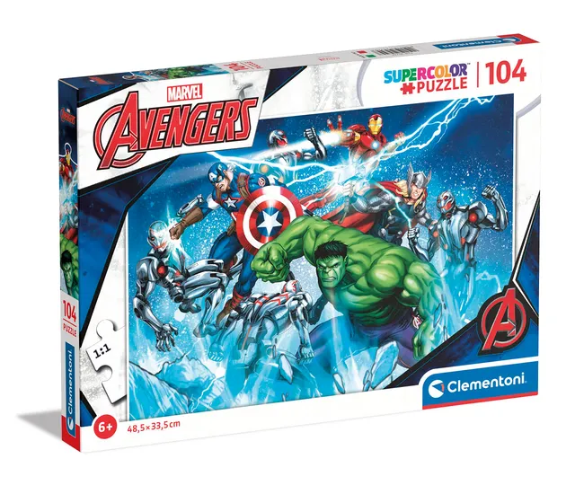 marvel-avengers-supercolor-puzzle-104-pi-ces-6-ans image 1