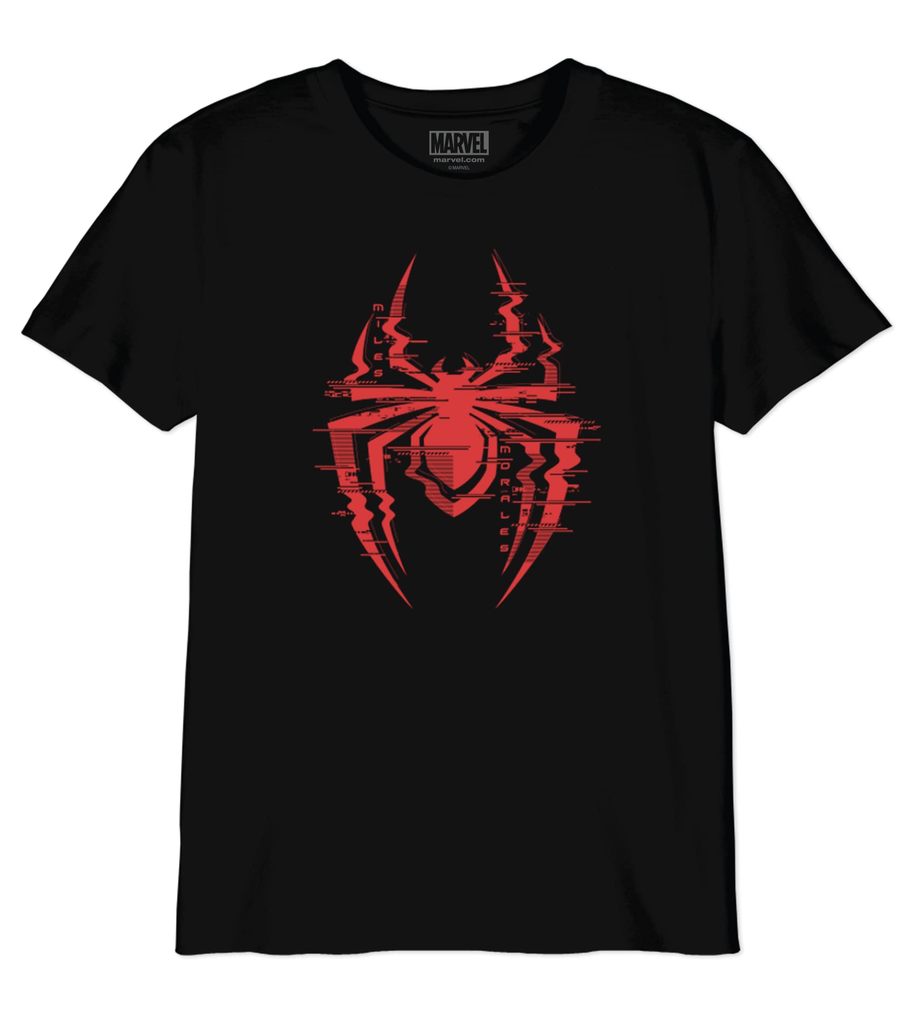 marvel-t-shirt-gar-on-12-ans-noir-super-h-ros image 2