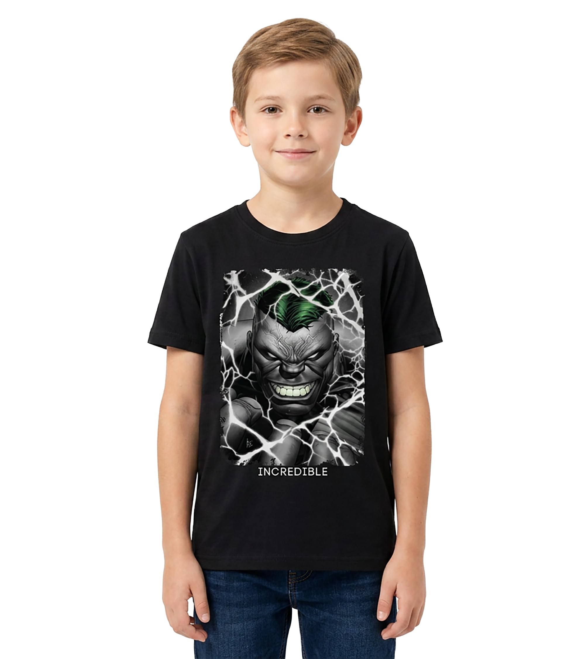 marvel-t-shirt-gar-on-10-ans-super-h-ros-coton image 1