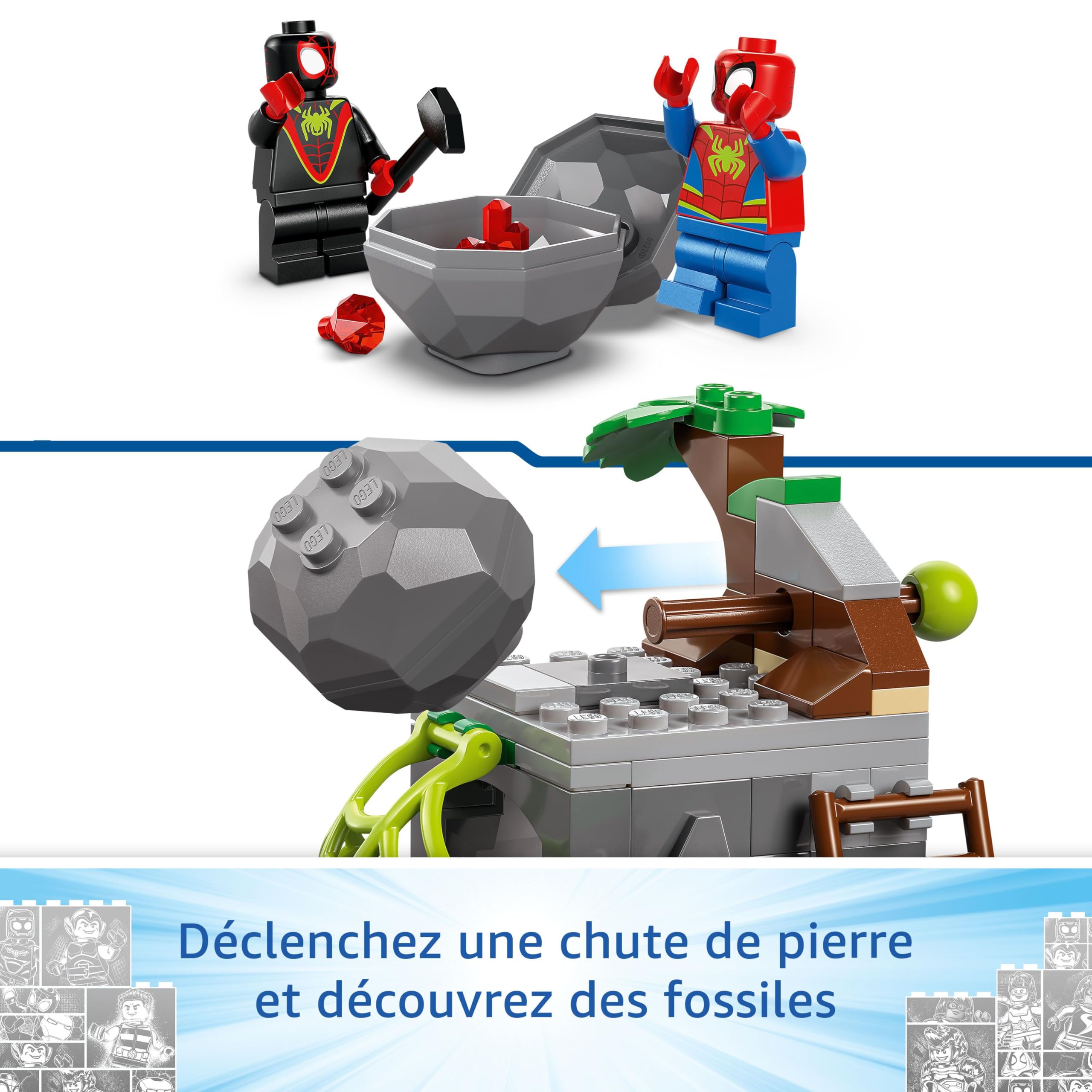lego-marvel-11199-jeu-dino-v-hicule-spidey-136-pi-ces-4-ans image 4