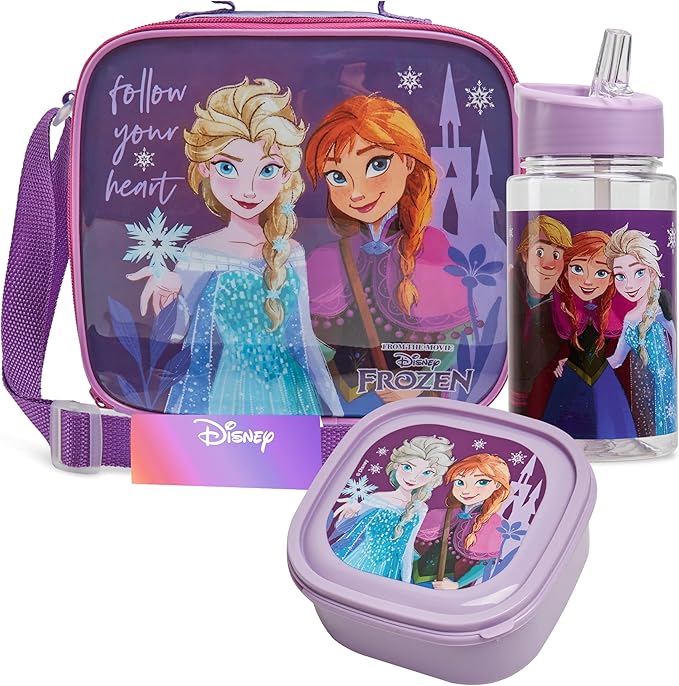 disney-frozen-set-repas-3-pcs-sac-isotherme-bo-te-gourde-frozen image 1