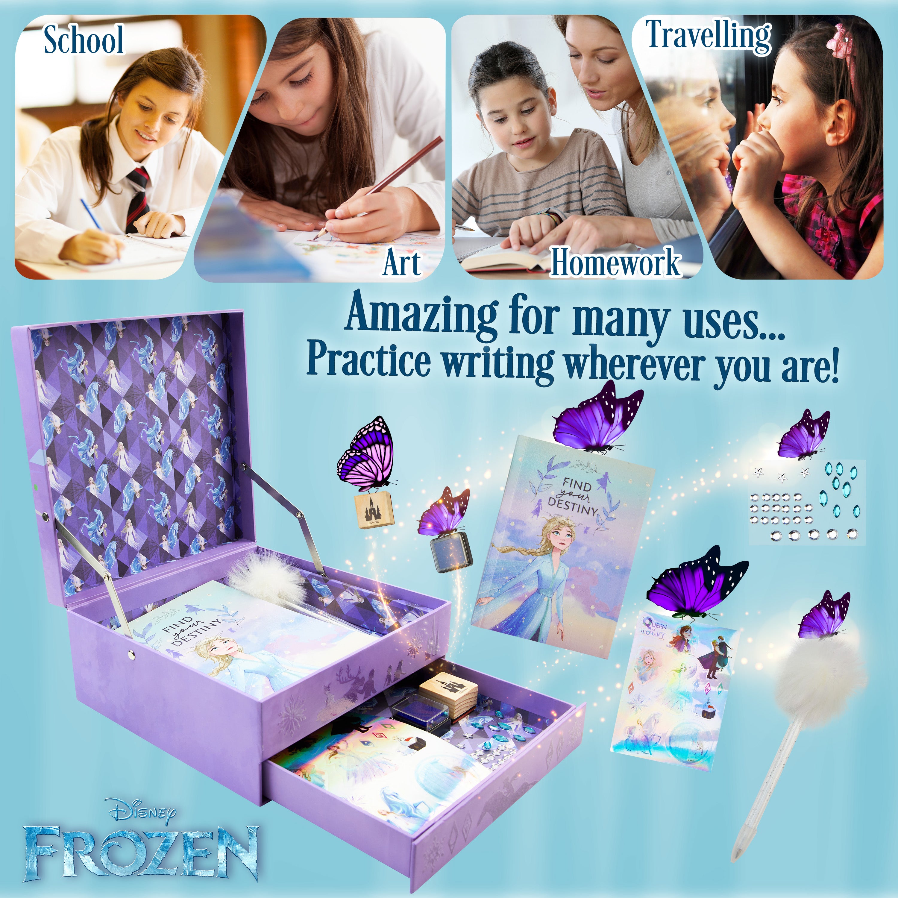 disney-stitch-kit-scrapbook-violet-frozen-papeterie-cr-ative image 4