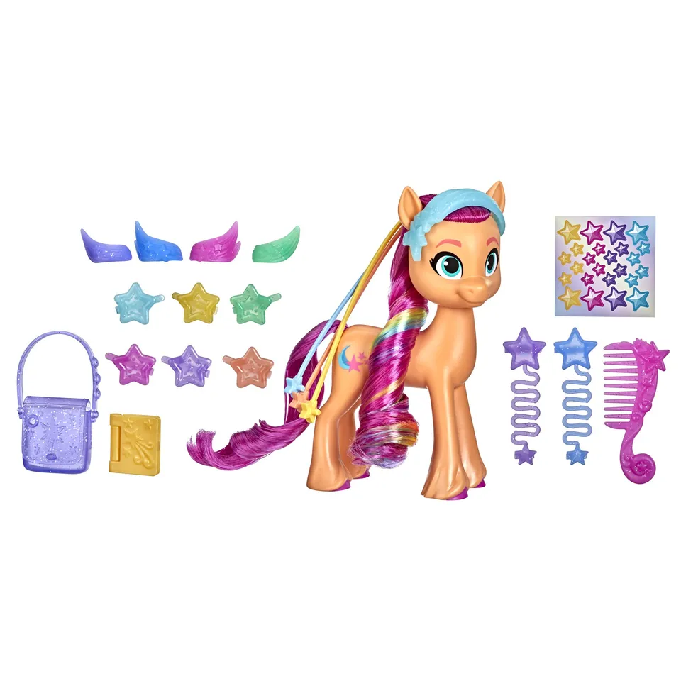 my-little-pony-new-generation-rainbow-reveal-sunny-figurine-15-cm-co image 1