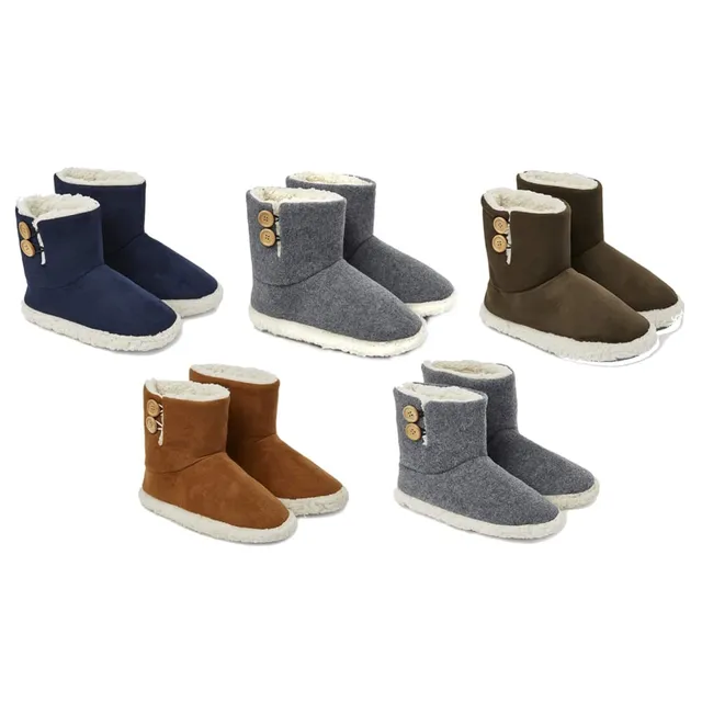 dunlop-chaussons-boots-homme-fourr-s-gris-pointure-42 image 1