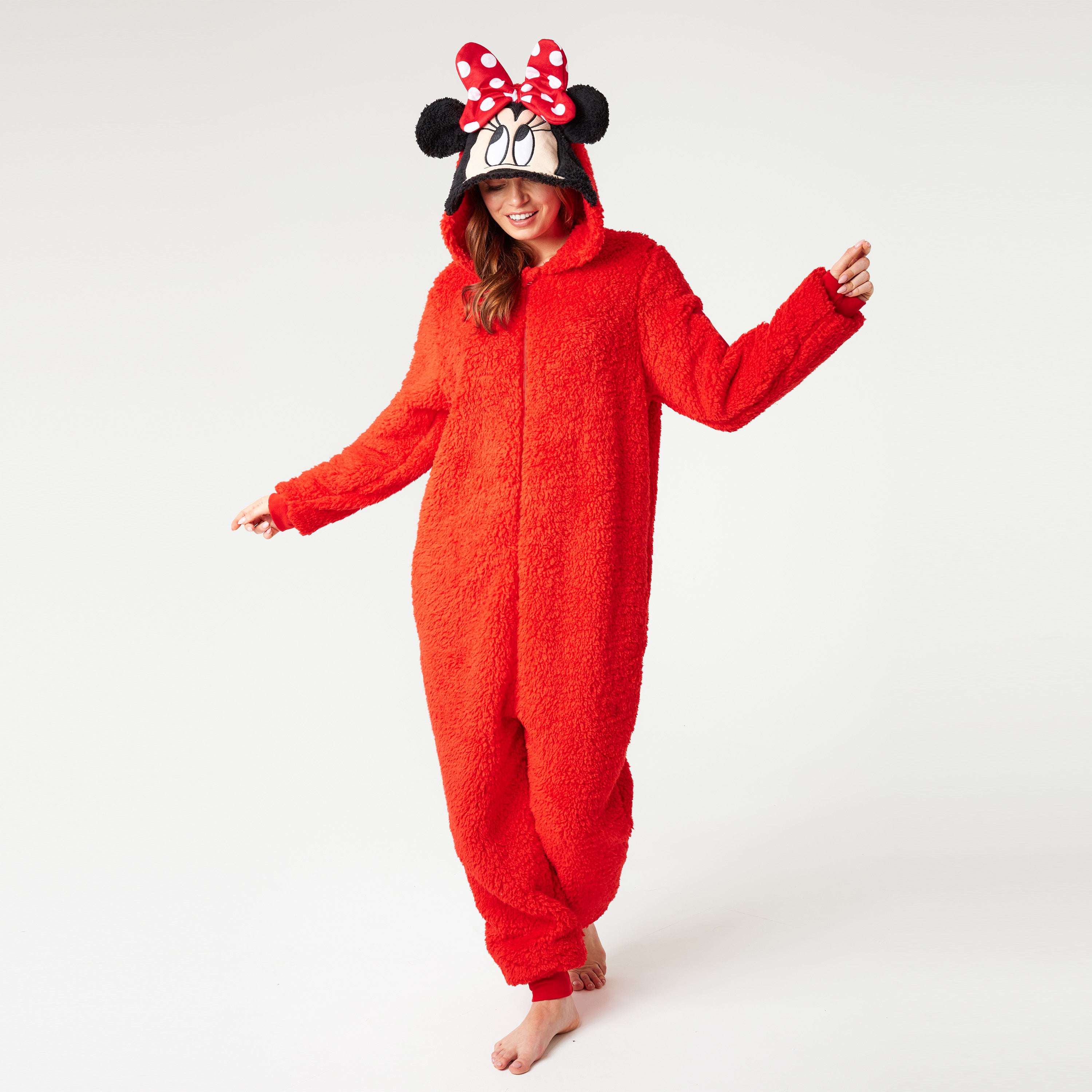 minnie-combinaison-pilou-femme-capuche-polaire image 3