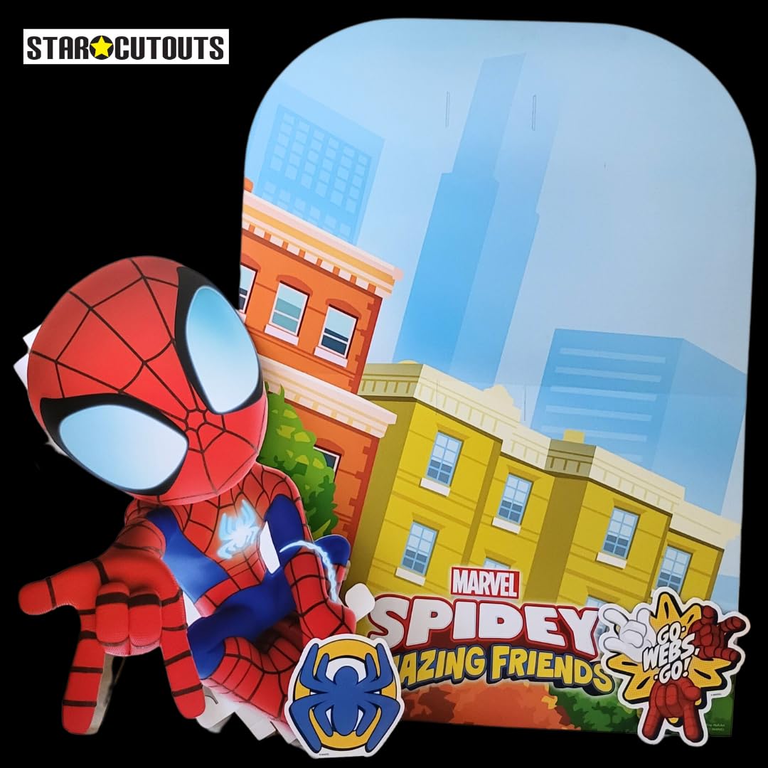 marvel-legends-sc4321-d-cor-carton-3d-spidey-spider-anniversaire image 2