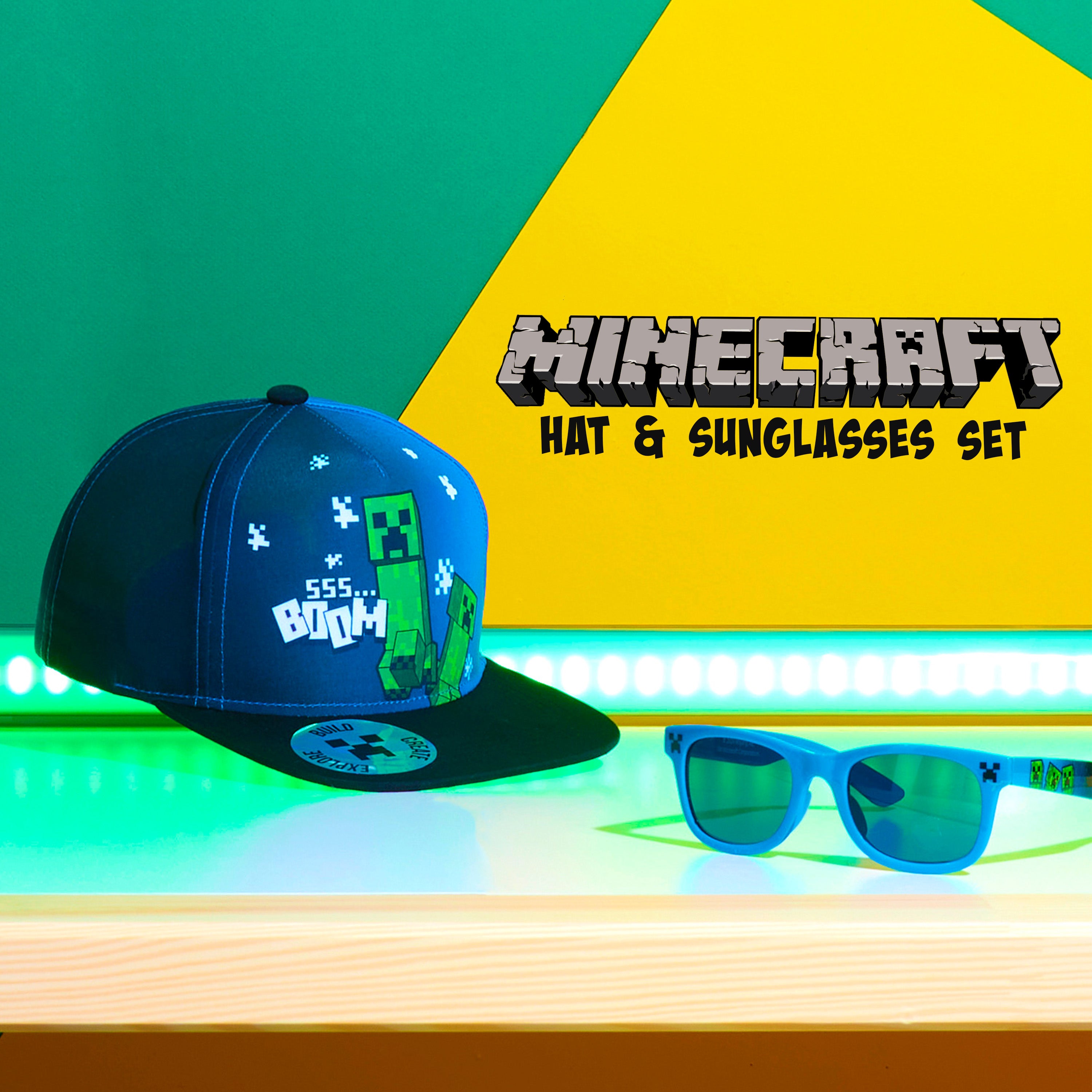minecraft-casquette-baseball-lunettes-enfant-gar-on-uv image 2